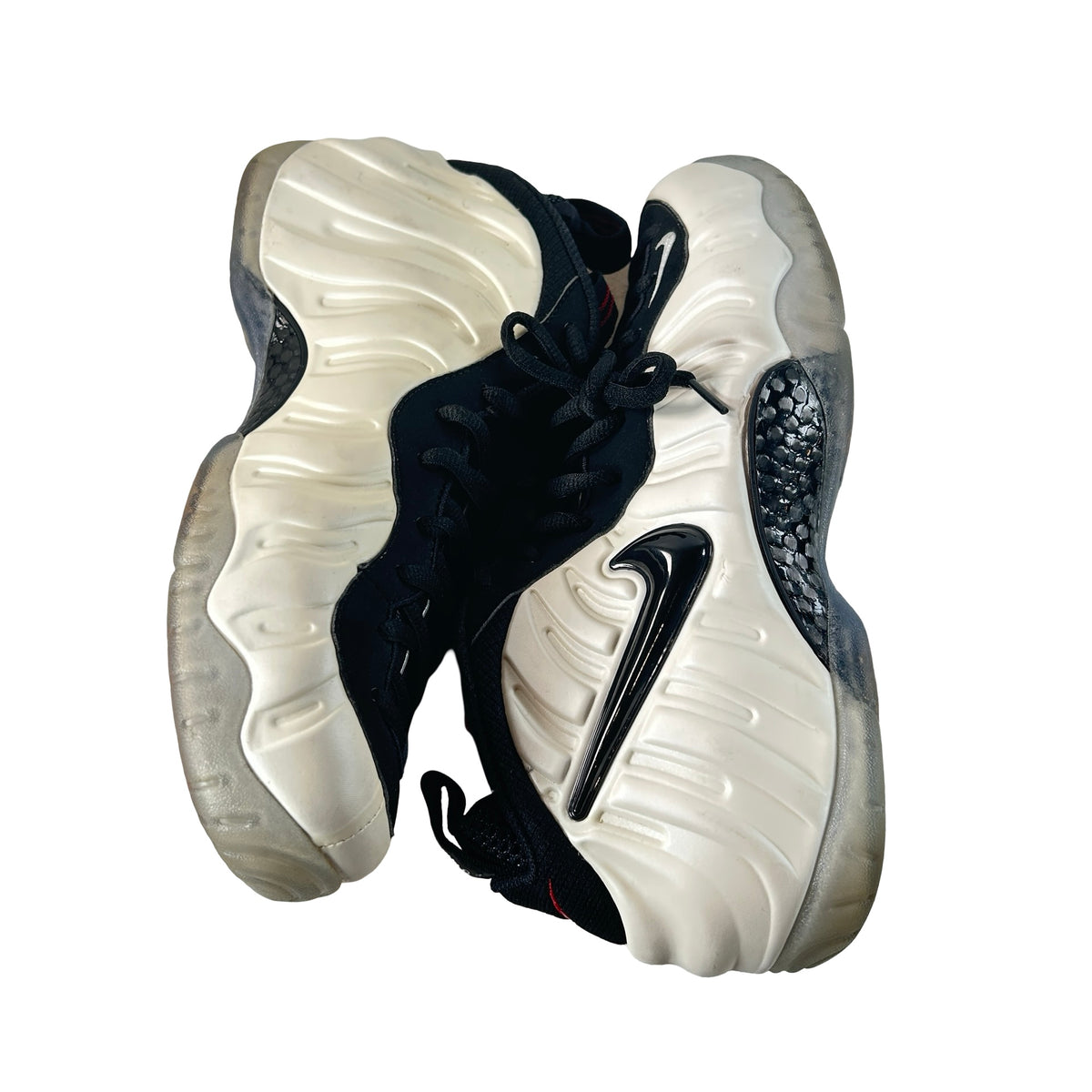 624041 100 Nike Air Foamposite Pro Pearl Class of 97 [USED] - 9.5 M (Used) (No Box)