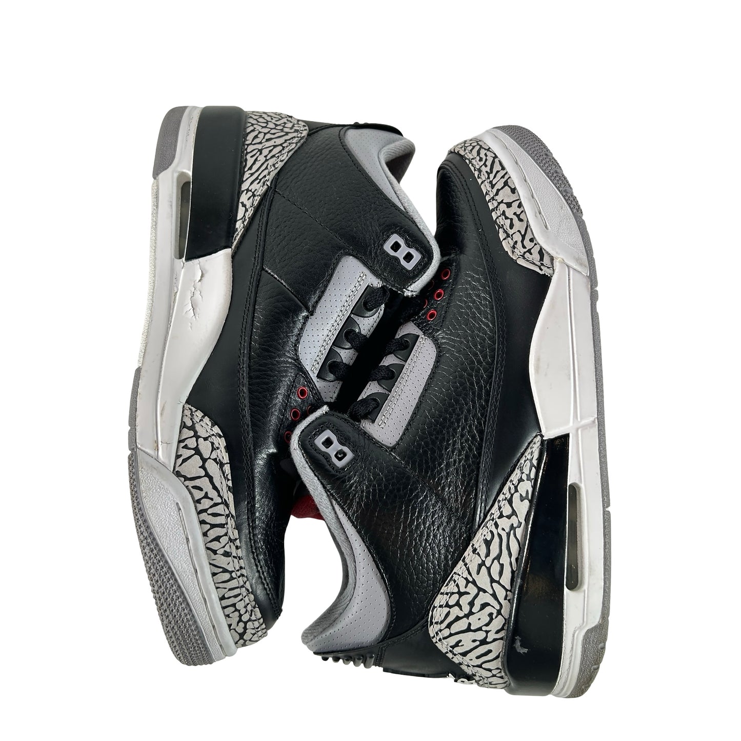 136064 010 Jordan 3 Retro Black Cement (2011) [USED] - 9 M (Used) (No Box)