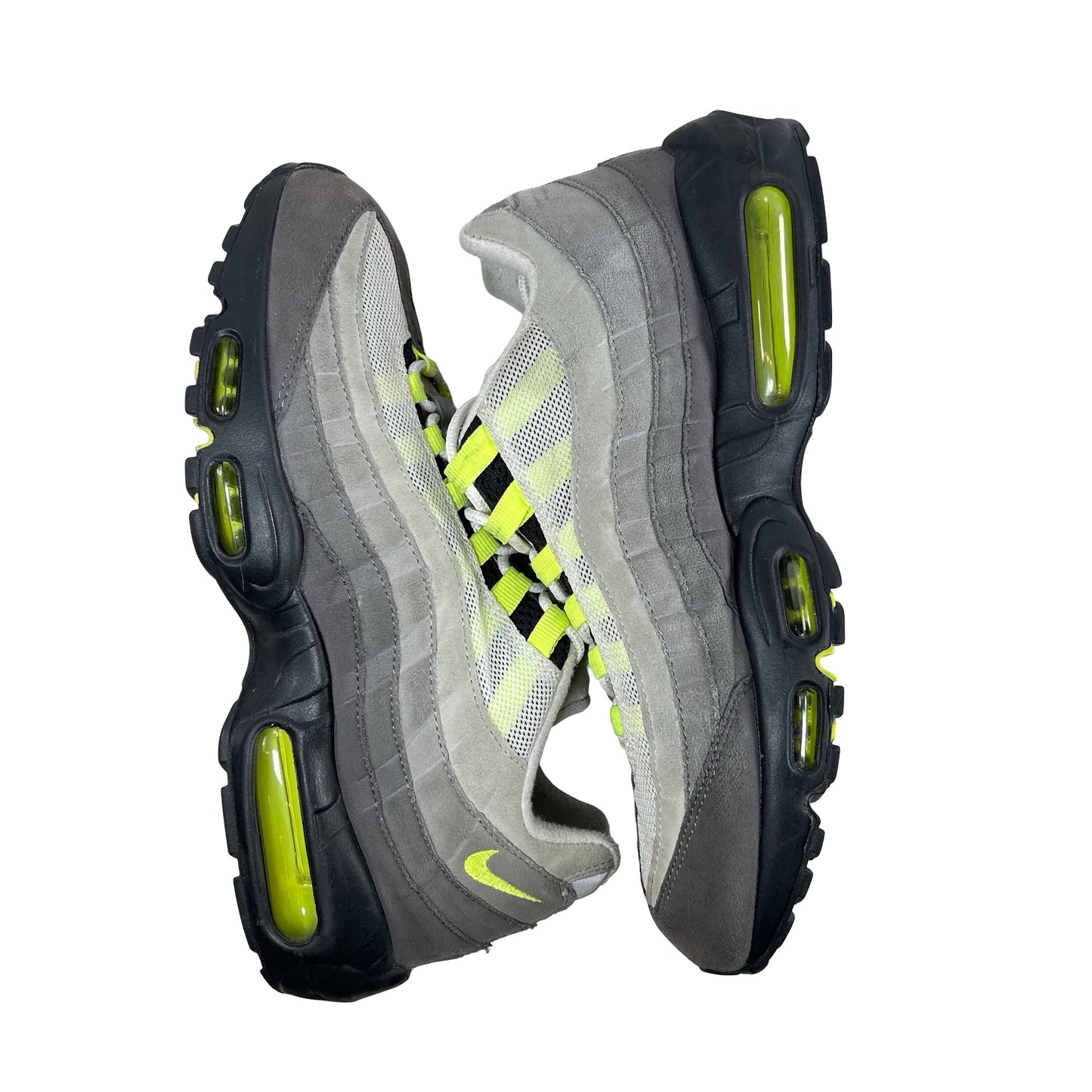 554970 071 Nike Air Max 95 OG Neon (2015) [USED] - 10.5 M (Used) (No Box)