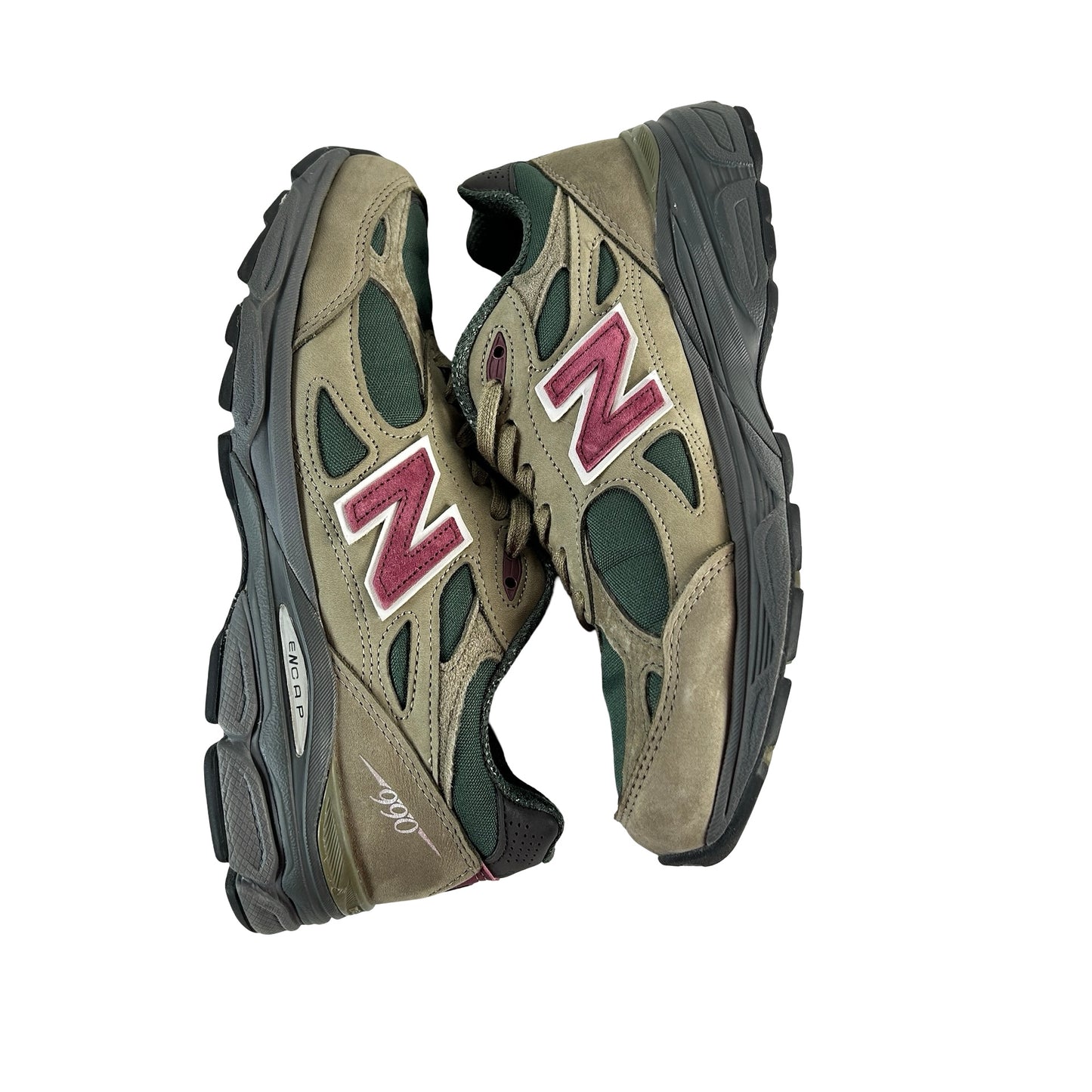 M990GP3 New Balance 990v3 MiUSA Teddy Santis Verde Púrpura