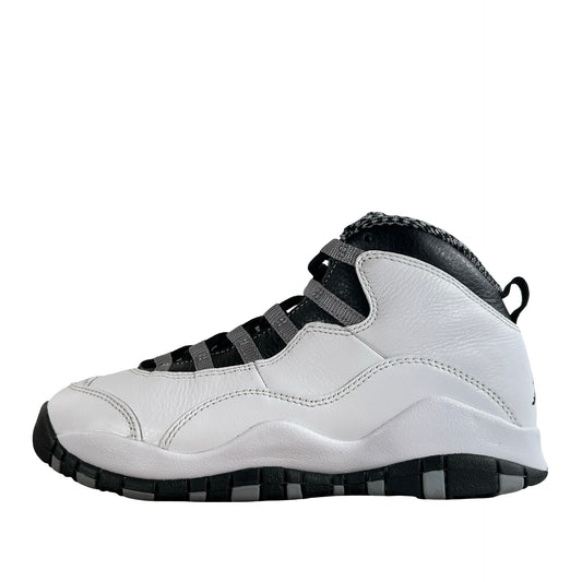 IB7359 104 Jordan 10 Retro Steel (2025) (GS) [USED] - 5.5 Y (Used) (No Insoles)