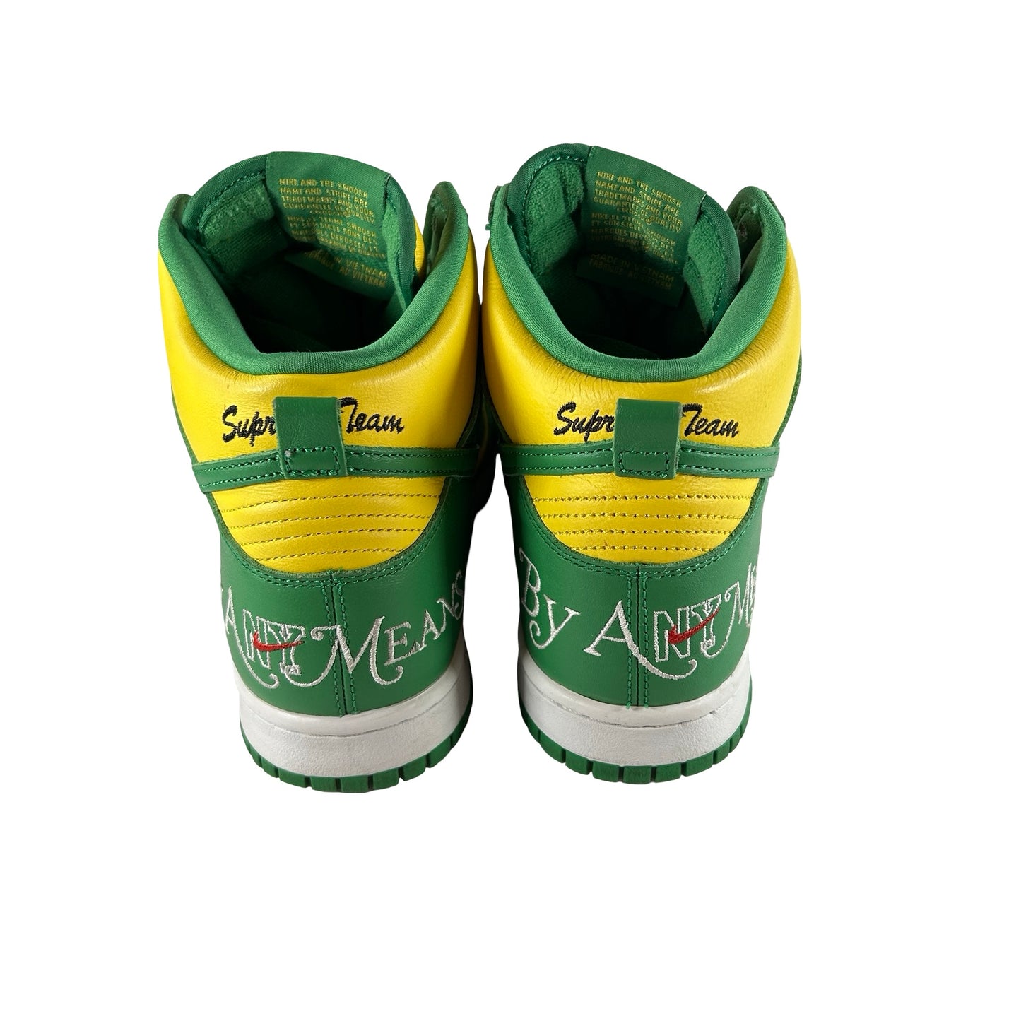 DN3741 700 Nike SB Dunk High Supreme By Any Means Brazil [USED] - 8.5 M (Used)
