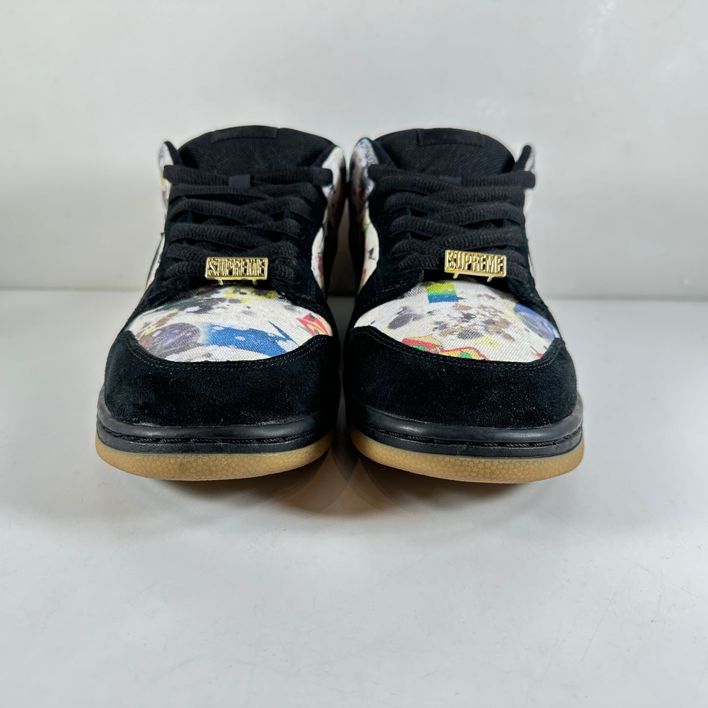 FD8778 001 Nike SB Dunk Low Supreme Rammellzee [USED] - 11.5 M (Used)