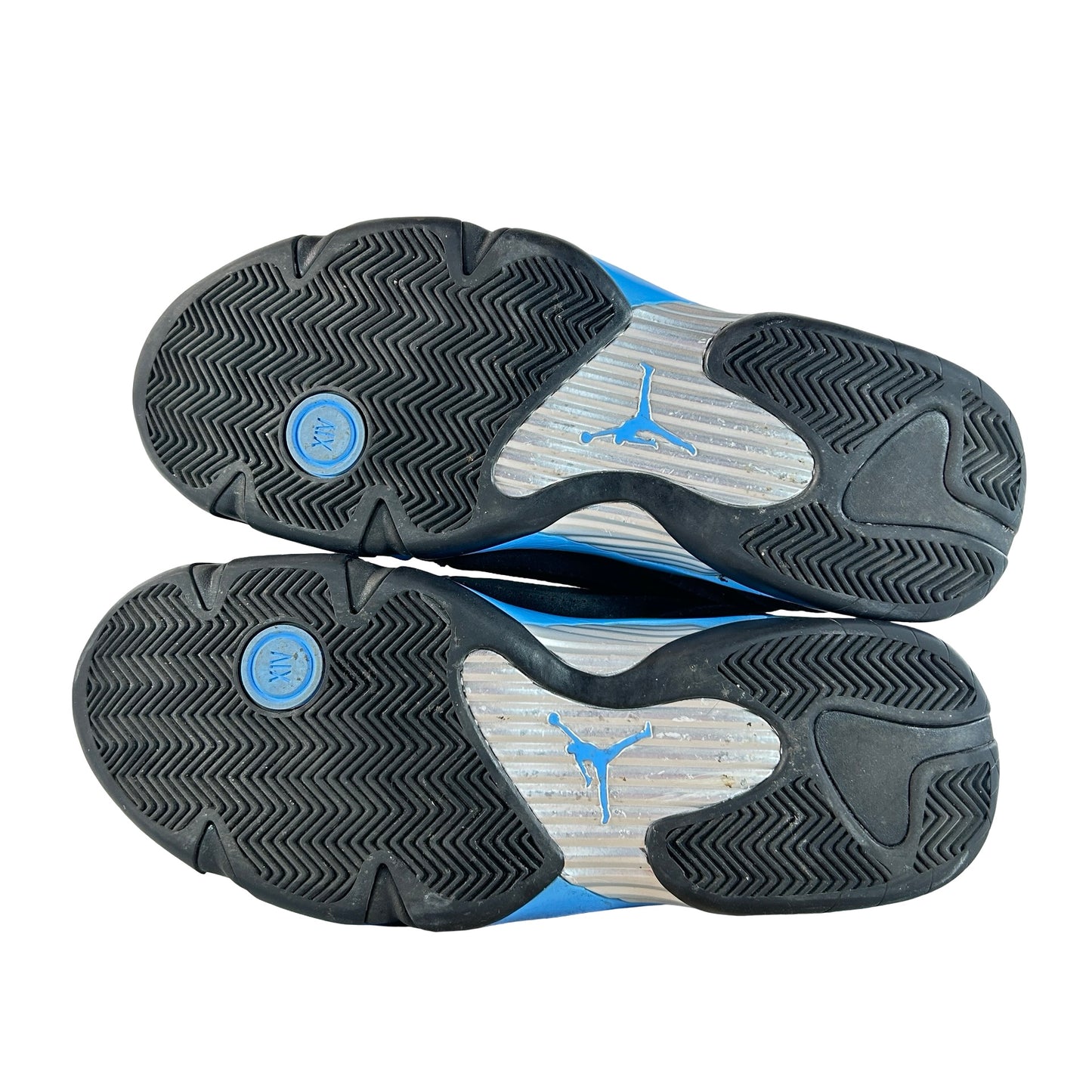 487471 007 Jordan 14 Retro Black University Blue (2026) [USED] - 13 M (Used)