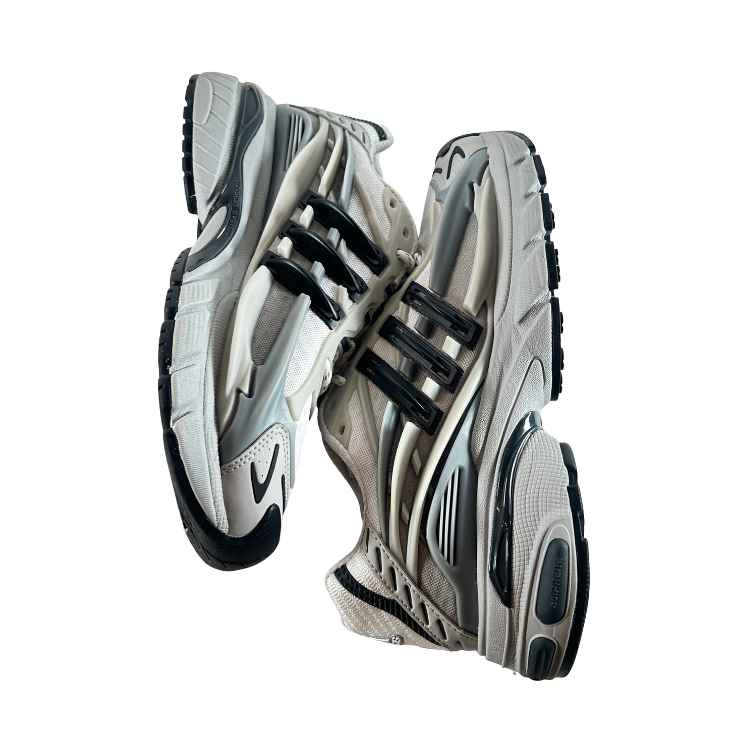 JP9265 adidas Adistar Jellyfish Pharrell Williams Solid Grey Black [USED] - 9.5 M (Used) (No Box)