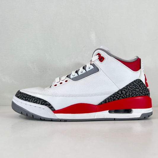 DN3707 160 Jordan 3 Retro Fire Red (2022) [USED] - 9.5 M (Used2)