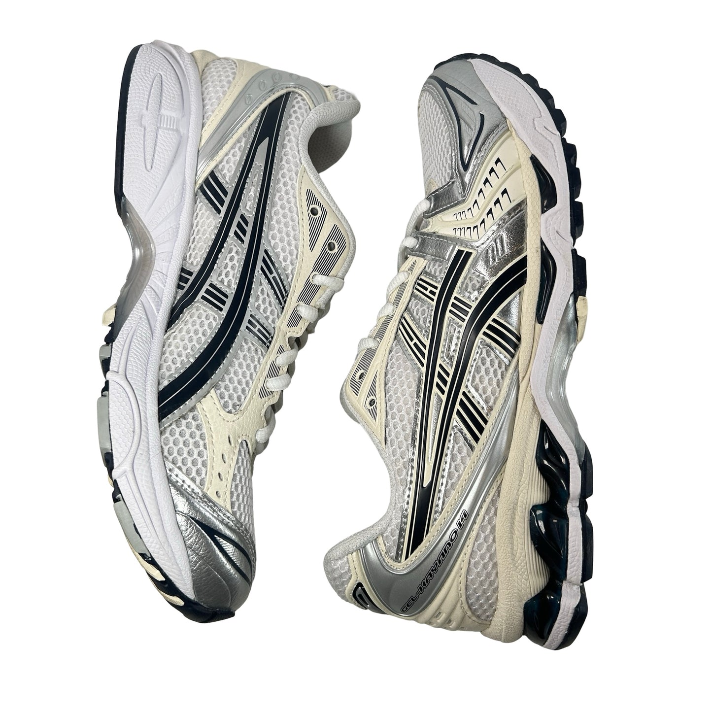 1202A056 109 ASICS Gel-Kayano 14 Blanco Medianoche (Mujeres)