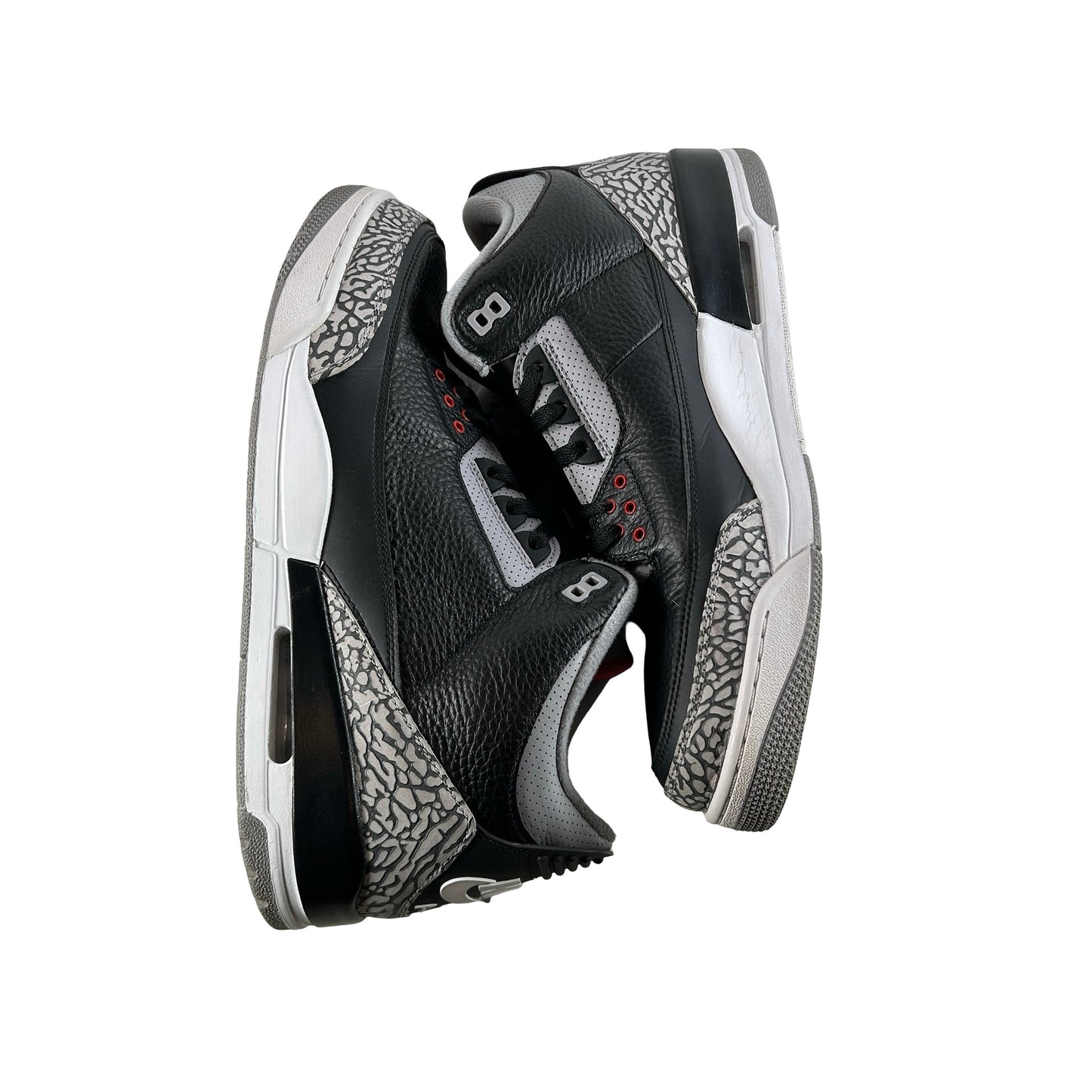 854262 001 Jordan 3 Black Cement 2018 [USED] - 14 M (Used2)