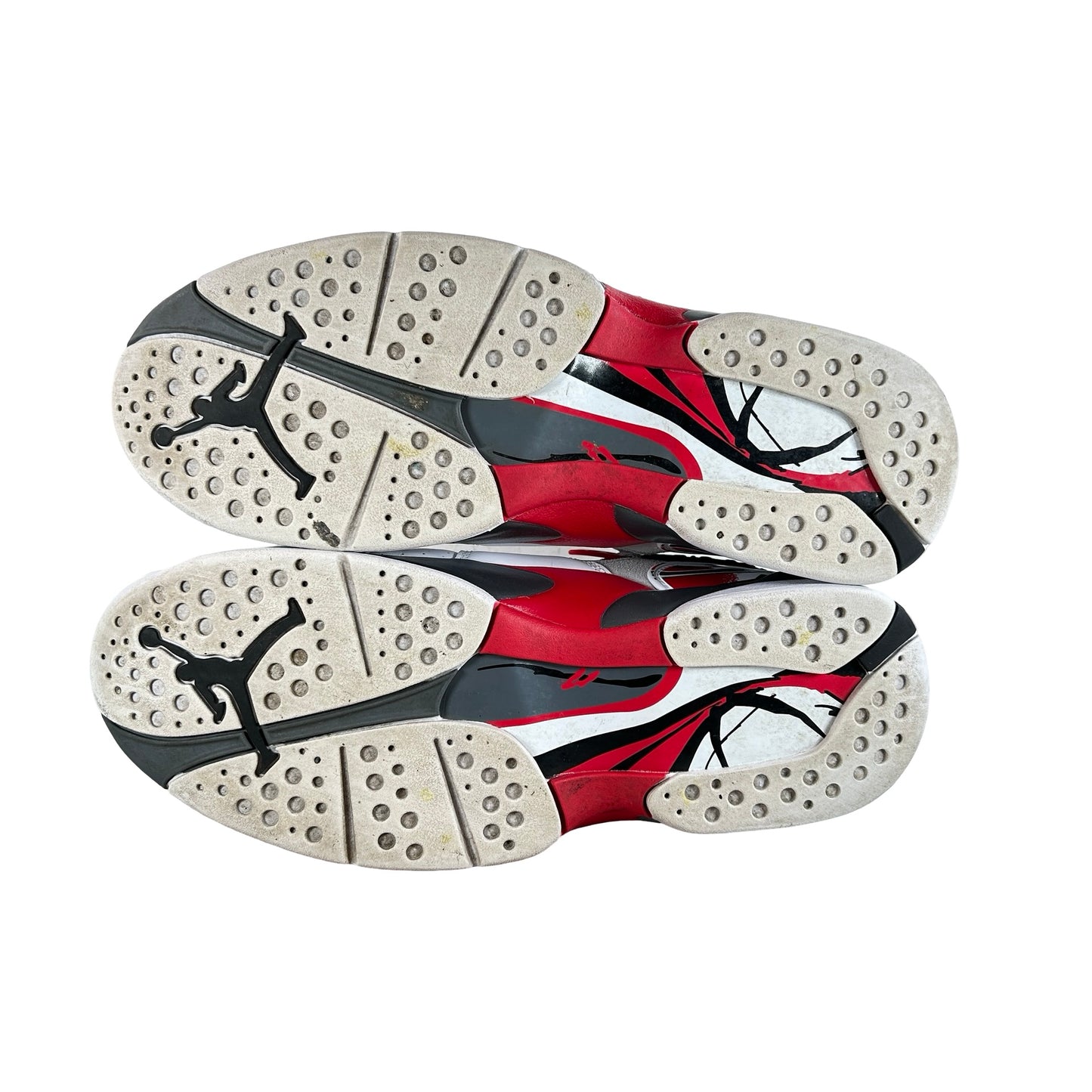 305381 100 Jordan 8 Retro White True Red (2025) [USED] - 10 M (Used6)