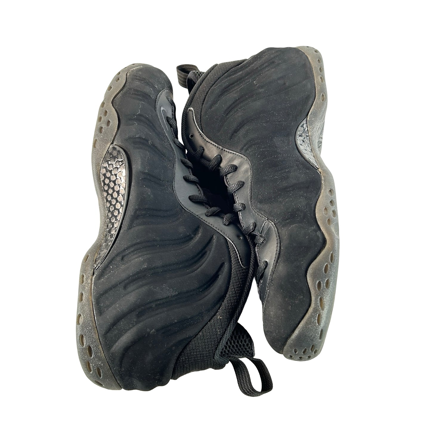 575420 006 Nike Air Foamposite One Black Suede [USED] - 14 M (Used) (No Box)