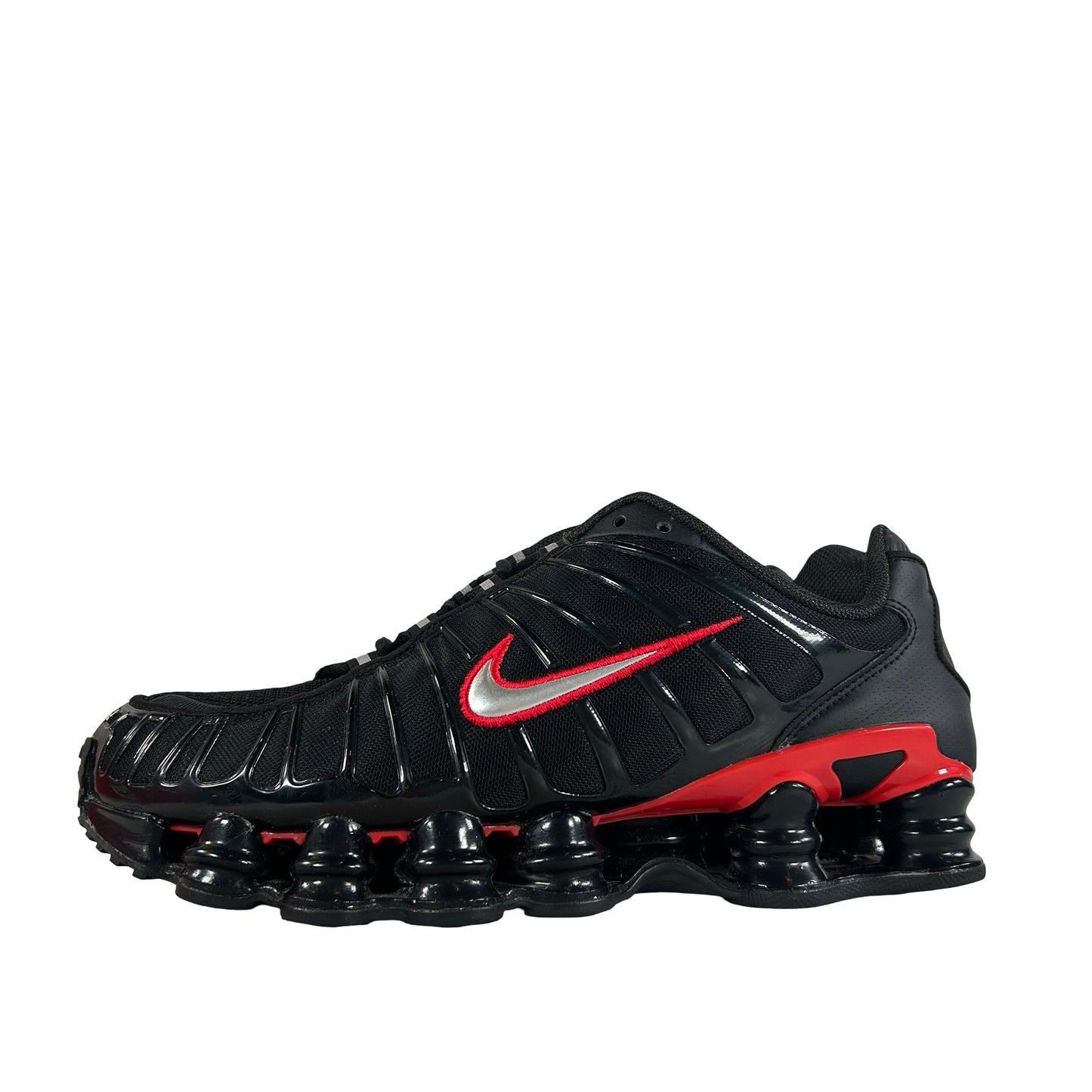 CN0151 003 Nike Shox TL Black University Red [USED] - 9.5 M (Used)