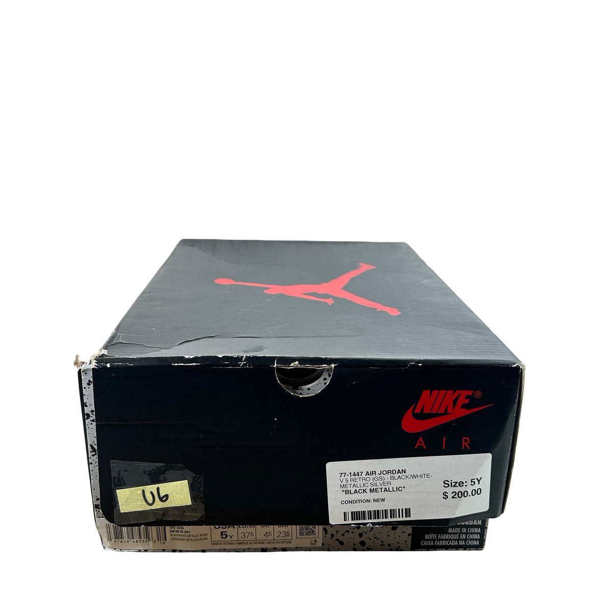 HF3976 001 Jordan 5 Retro OG Black Metallic Reimagined (GS) [USED] - 5 Y (Used6)