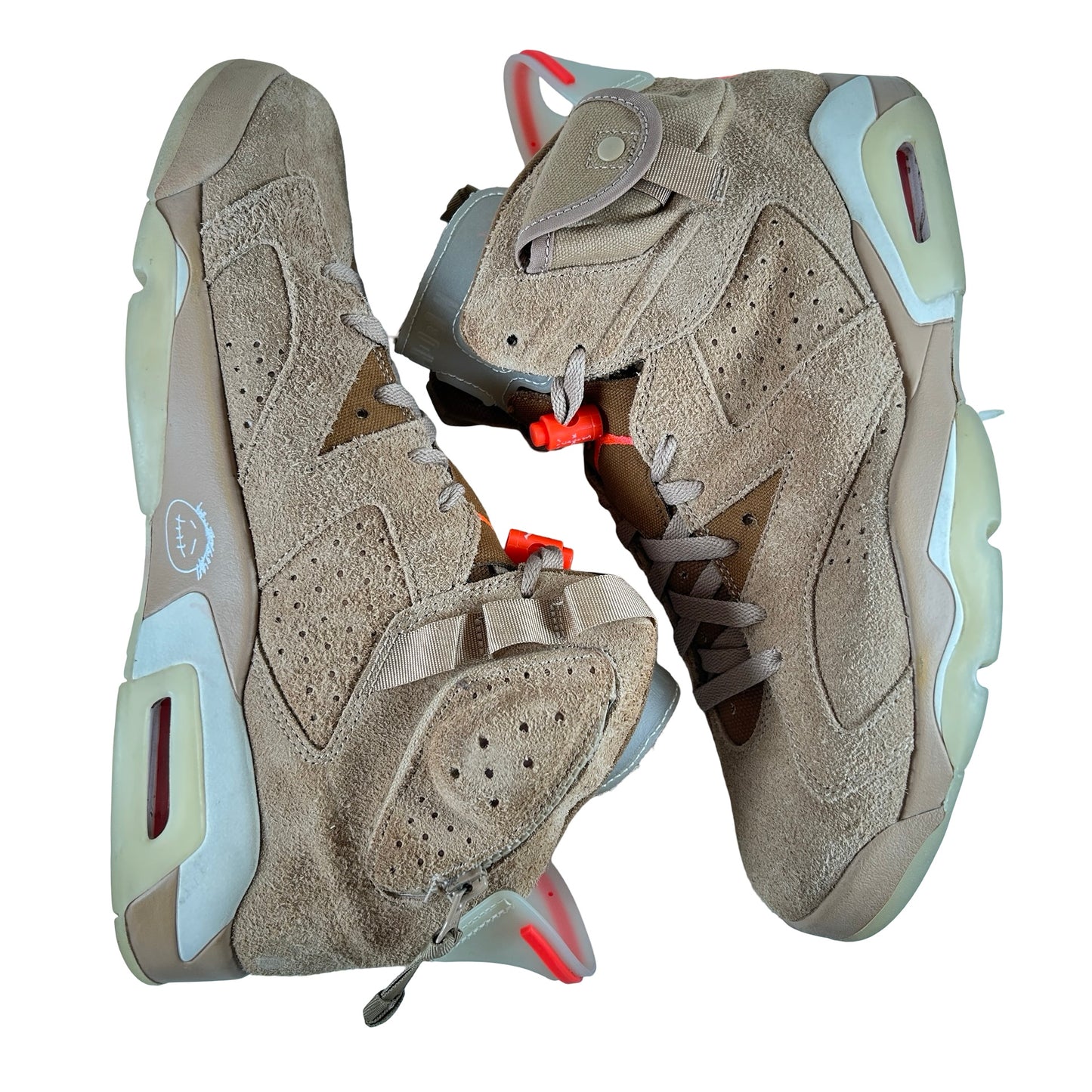 DH0690 200 Jordan 6 Retro Travis Scott British Khaki [USED] - 11 M (Used8)