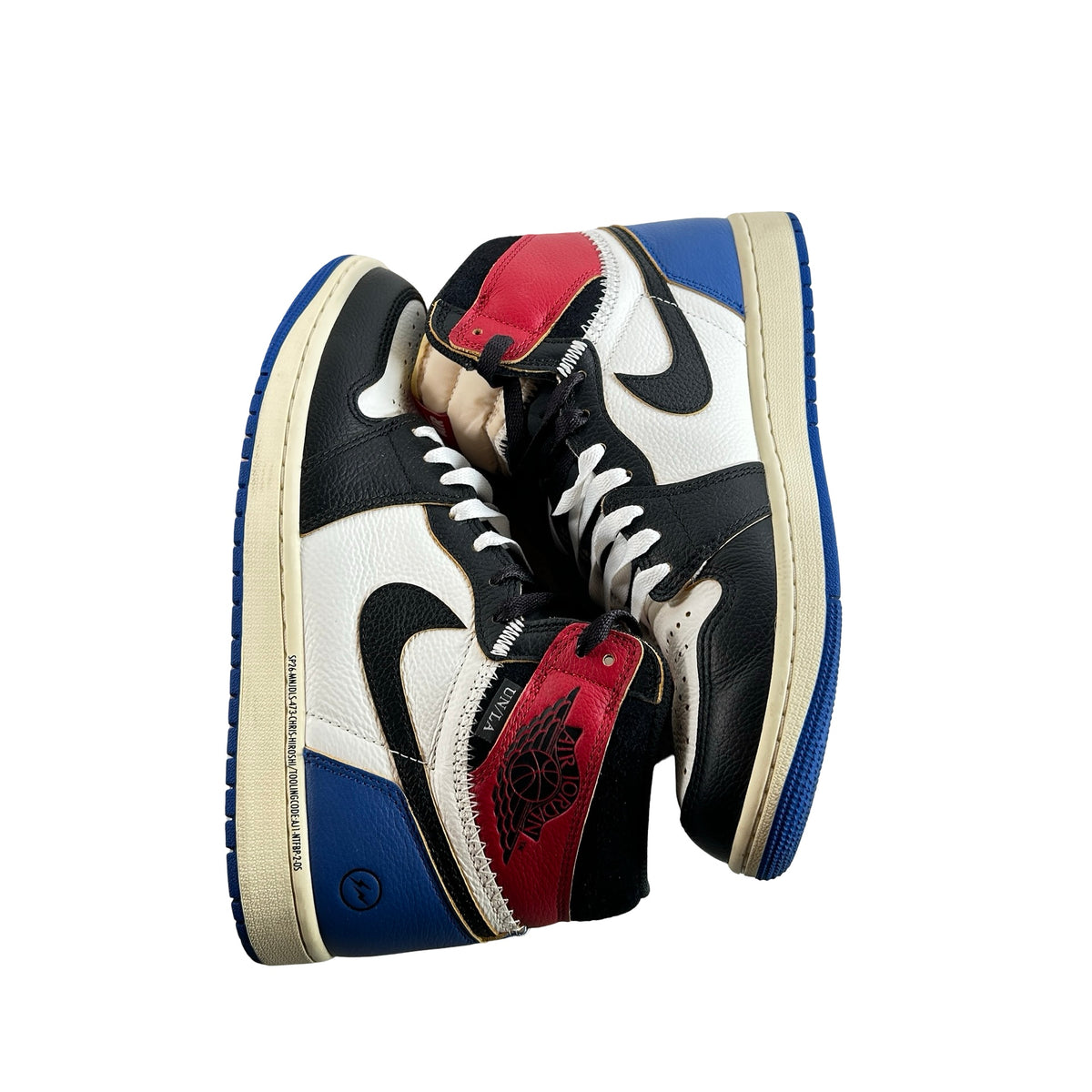 IO7847 002 Jordan 1 Retro High OG SP Fragment x Union LA Varsity Red Sport Royal [USED] - 9.5 M (Used6)