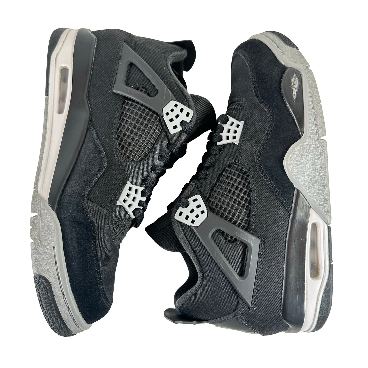 DH7138 006 Jordan 4 Retro SE Black Canvas [USED] - 9 M (Used2)