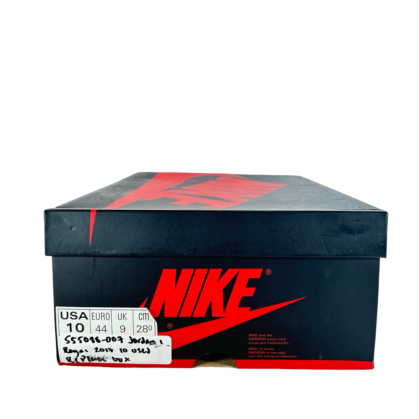 555088 007 Jordan 1 Royal (2017) [USED] - 10 M (Used) (Replace Box)