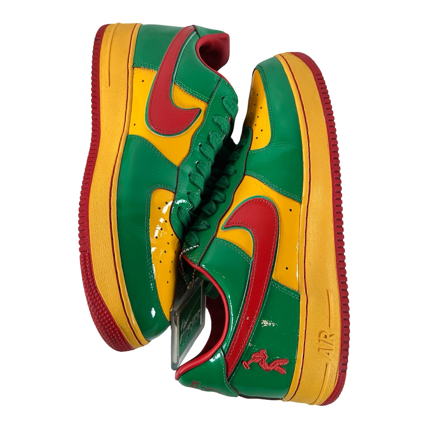 IH4383 300 Nike Air Force 1 Low Lil Yachty Concrete Boys Lucky Green [USED] - 13 M (Used2)