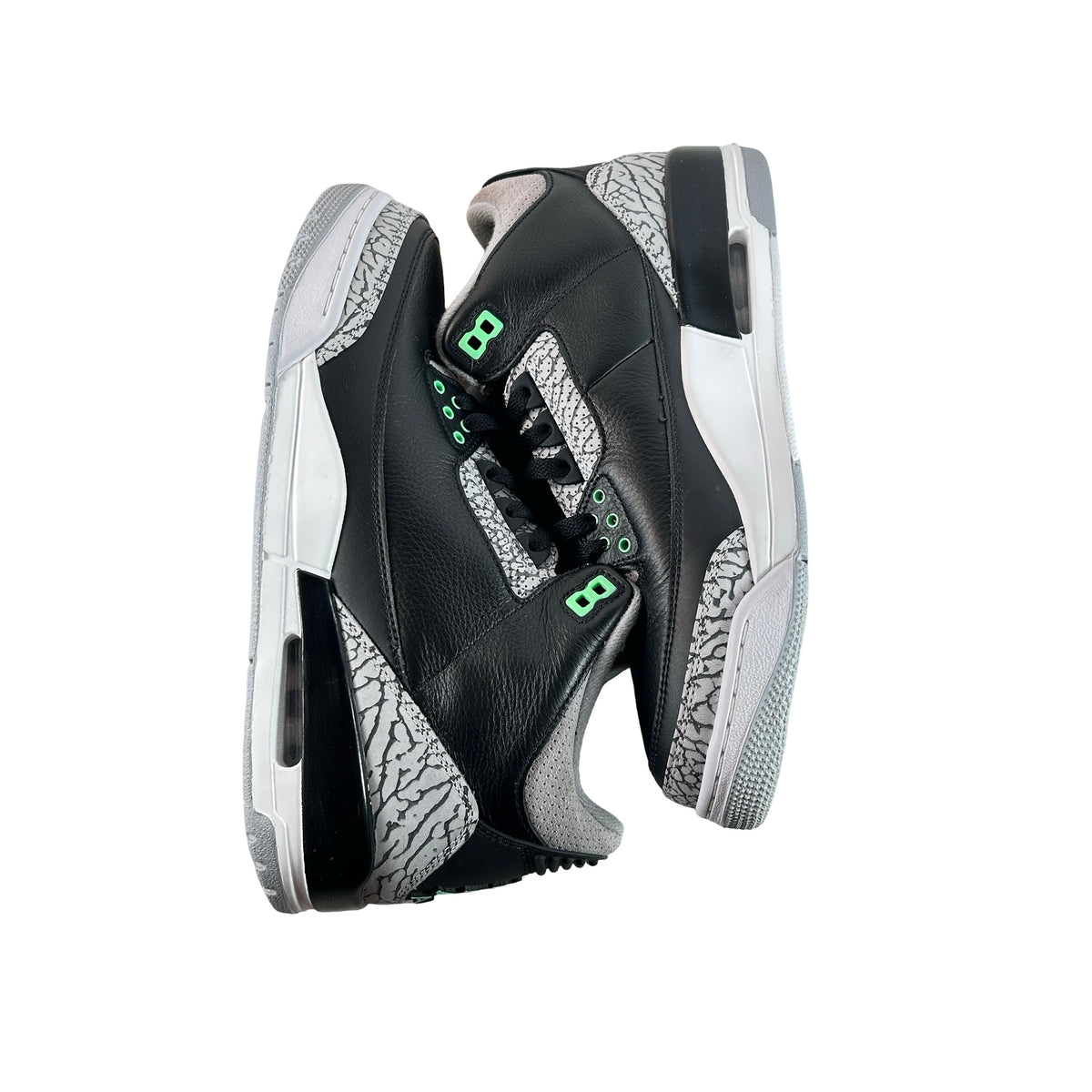 CT8532 031 Jordan 3 Retro Green Glow [USED] - 10 M (Used5)