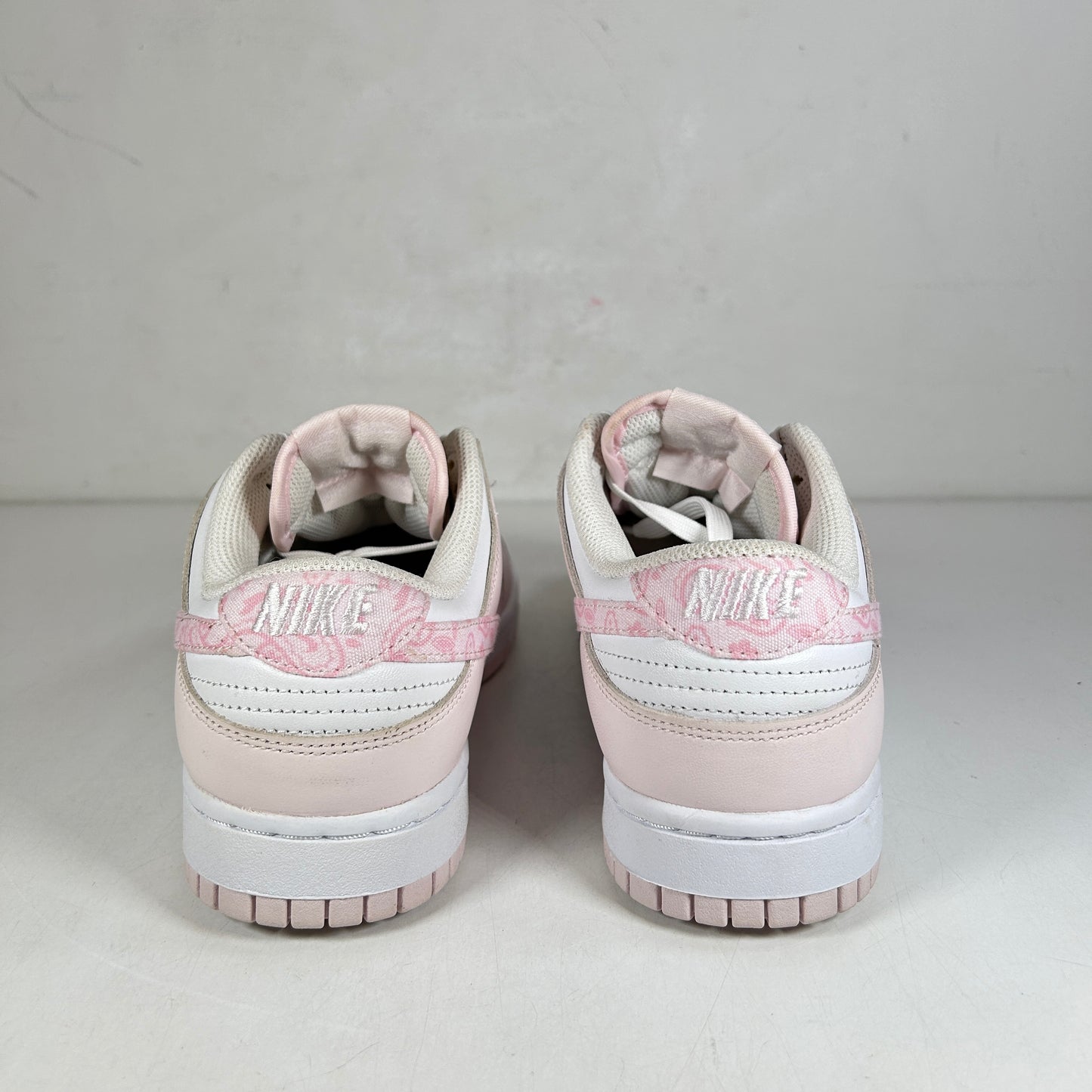 FD1449 100 Nike Dunk Low Essential Paisley Pack Pink (W) [USED] - 8.5 W (VNDS) (No Box)