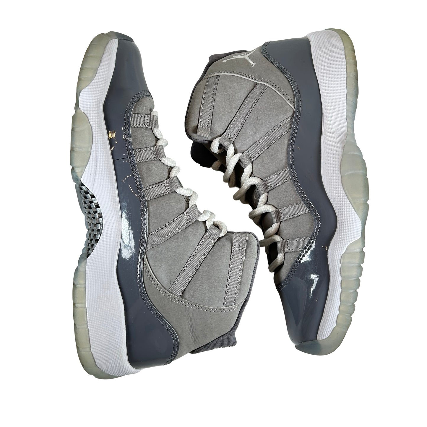 378038 005 Jordan 11 Cool Grey (2021) GS [USED] - 7 Y (Used)