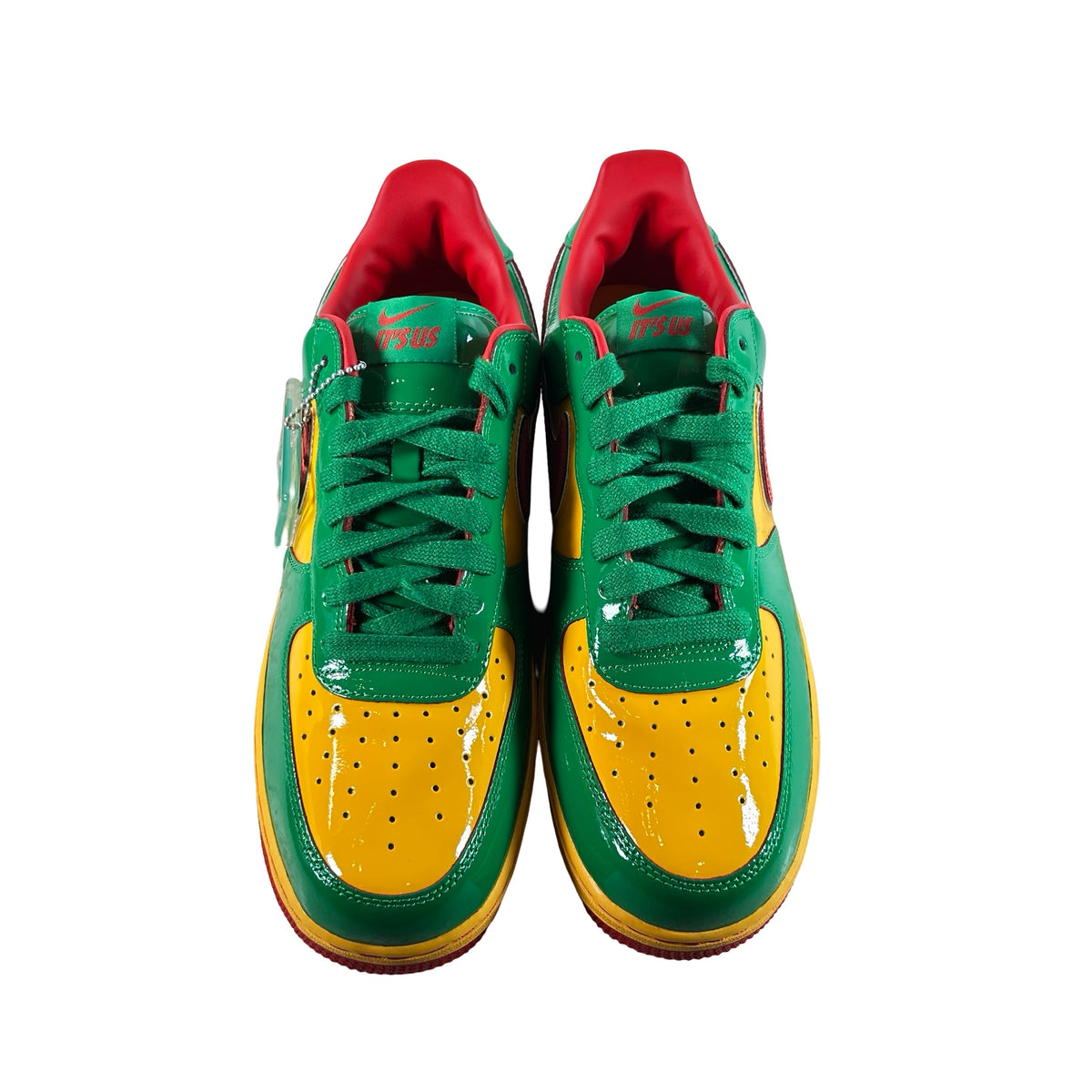 IH4383 300 Nike Air Force 1 Low Lil Yachty Concrete Boys Lucky Green - 11.5 M (VVNDS)