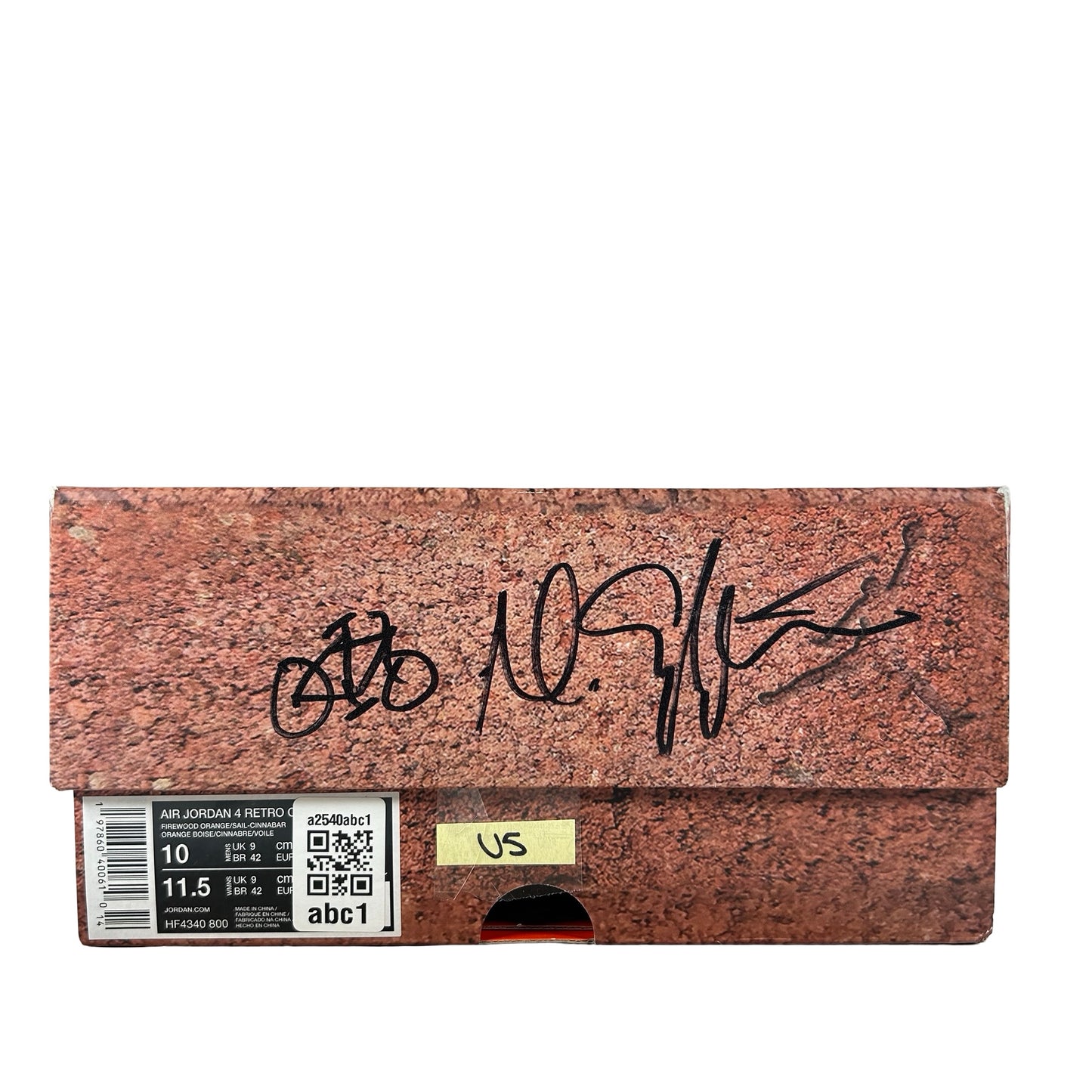 HF4340 800 Air Jordan 4 Retro OG SP Nigel Sylvester Brick by Brick [USED] - 10 (Used5)