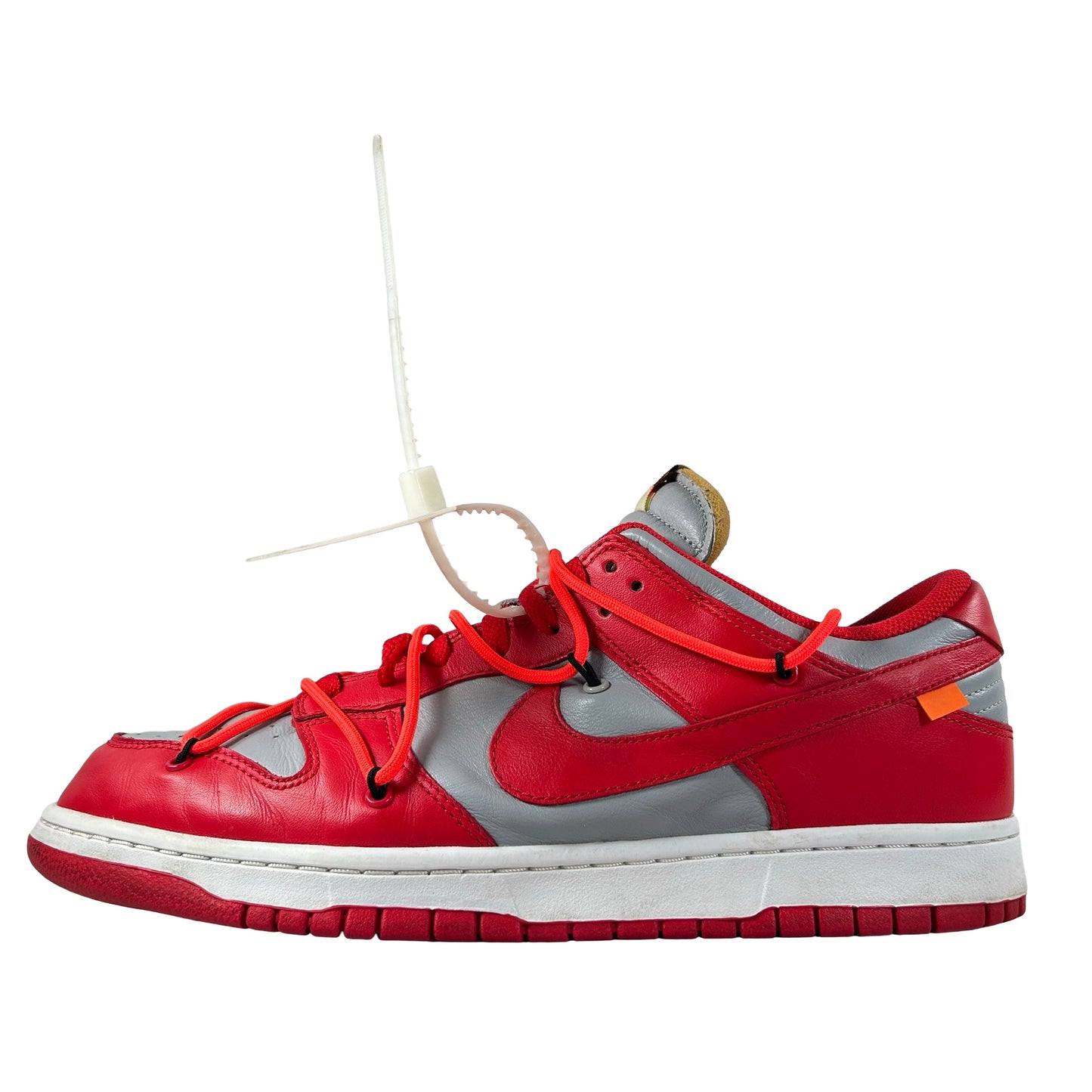 CT0856 600 Dunk Low Off-White Red [USED] - 12 M (Used) (No Box)