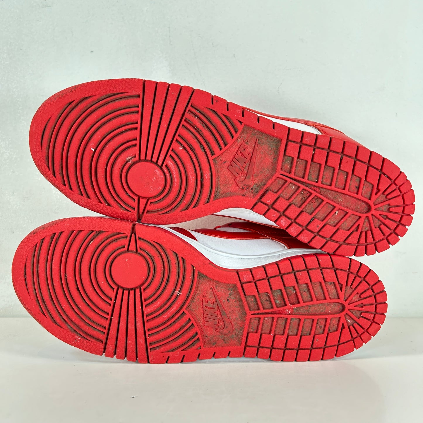 CU1727 100 Dunk Low Rojo Universitario
