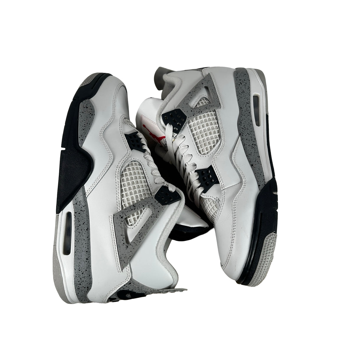 FV5029 100 Jordan 4 Retro White Cement (2025) [USED] - 9 M (Used19)