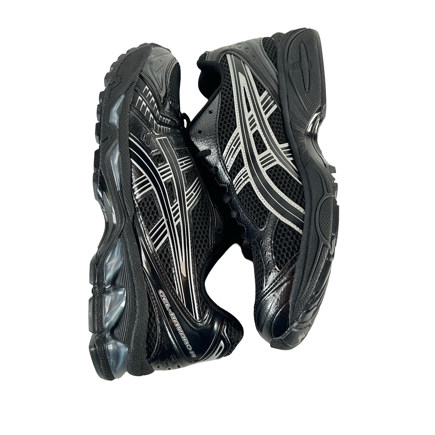 1201A019 006 ASICS Gel-Kayano 14 Black Pure Silver [USED] - 8.5 M (Used3)