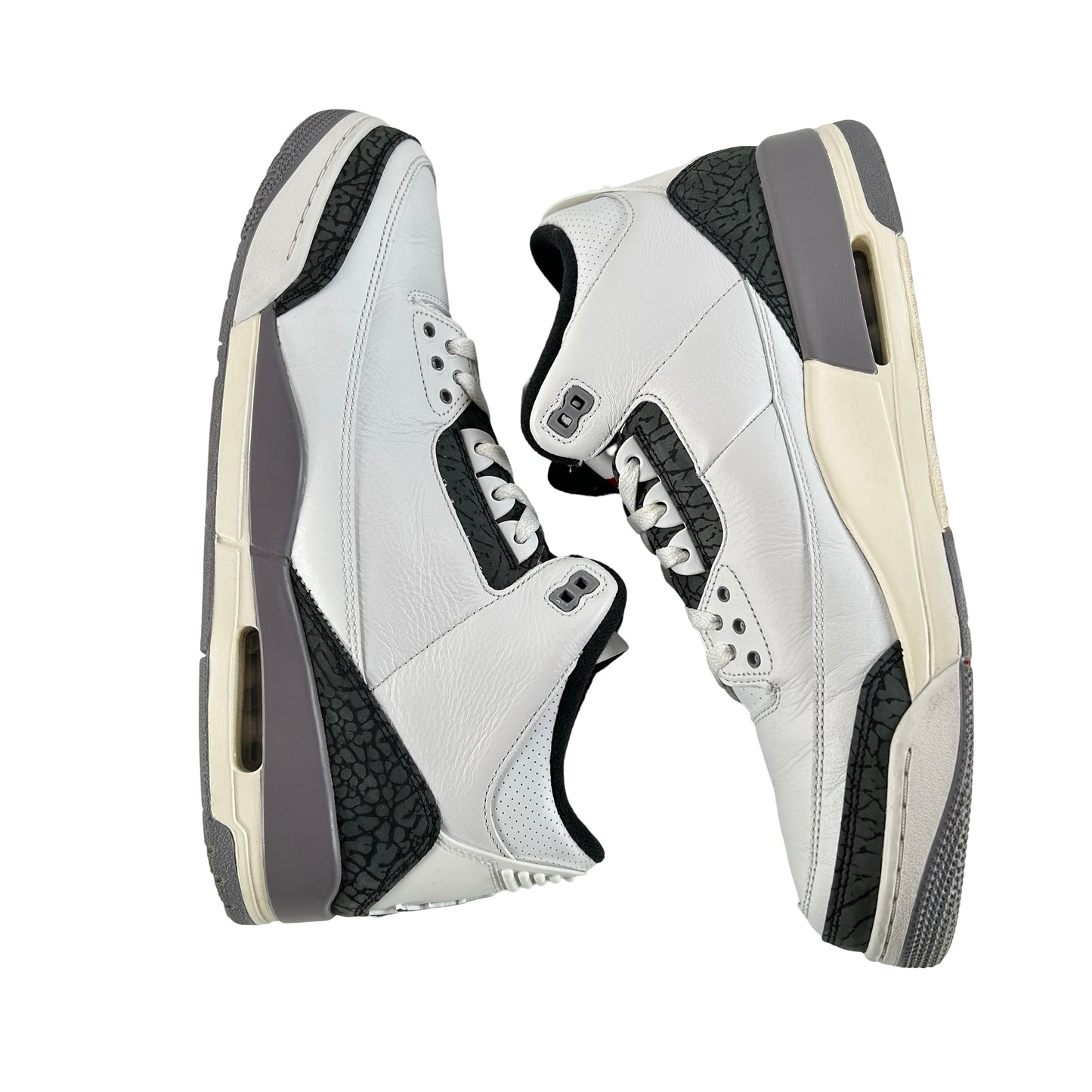 CT8532 106 Jordan 3 Retro Cement Grey [USED] - 13 M (Used)