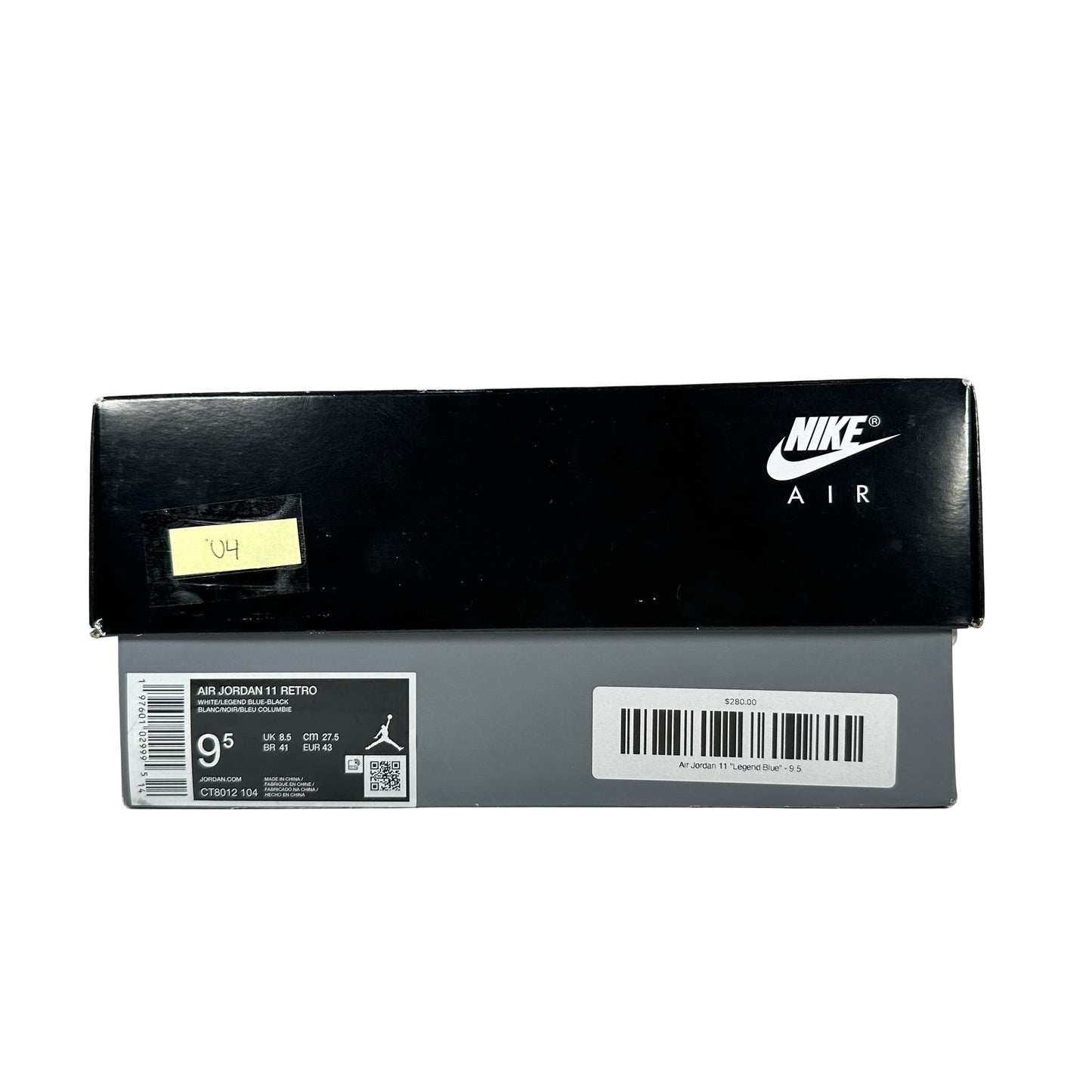 CT8012 104 Jordan 11 Retro Legend Blue (2024) [USED] - 9.5 M (Used4)