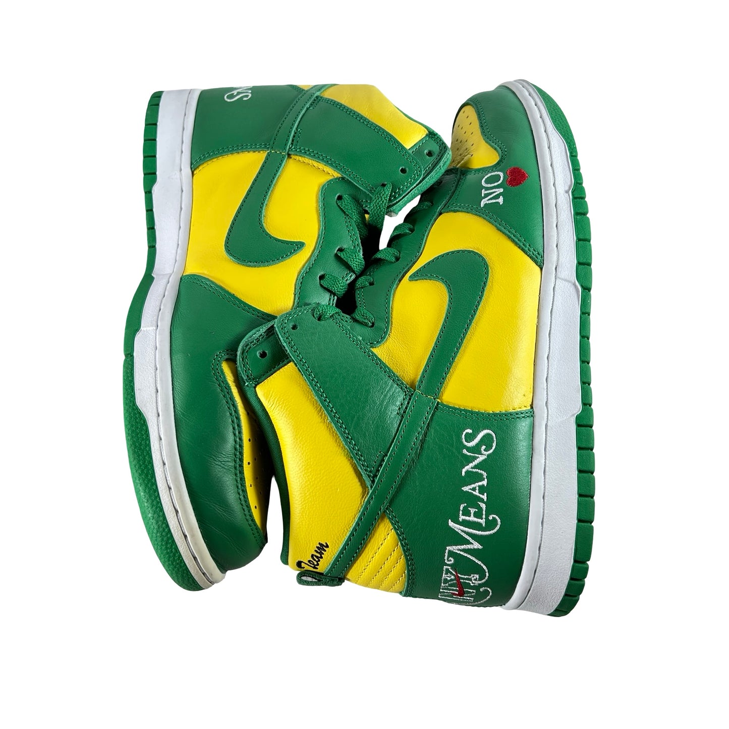 DN3741 700 Nike SB Dunk High Supreme By Any Means Brazil [USED] - 10.5 M (Used2)