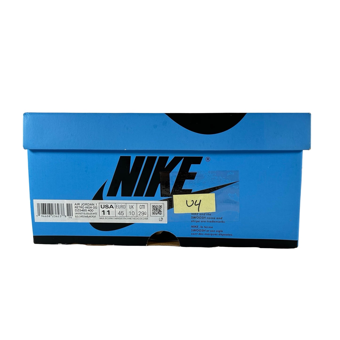 DZ5485 400 Jordan 1 Retro High OG UNC Toe [USED] - 11 M (Used4)