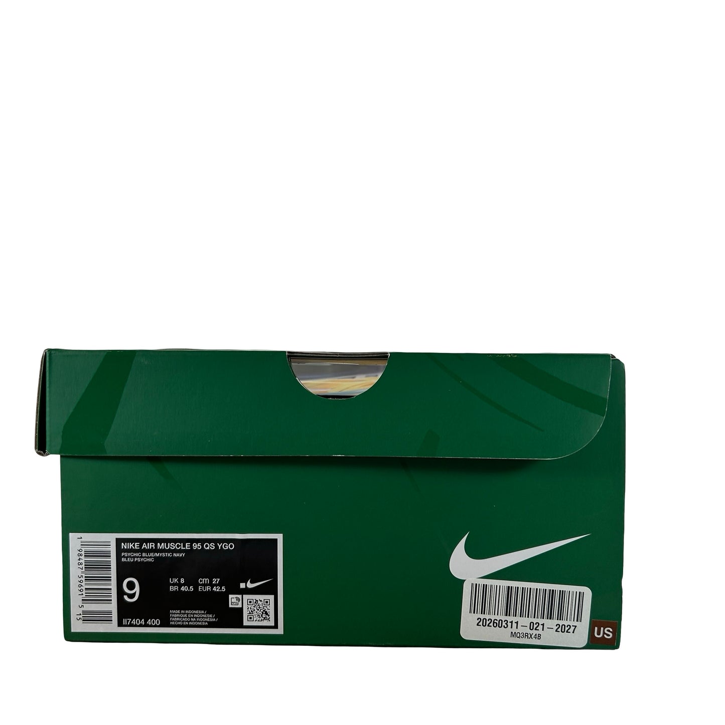 II7404 400 Nike Air Max Muscle 95 Yu-Gi-Oh! Joey (without Promo Card) [USED] - 9 M (Used)