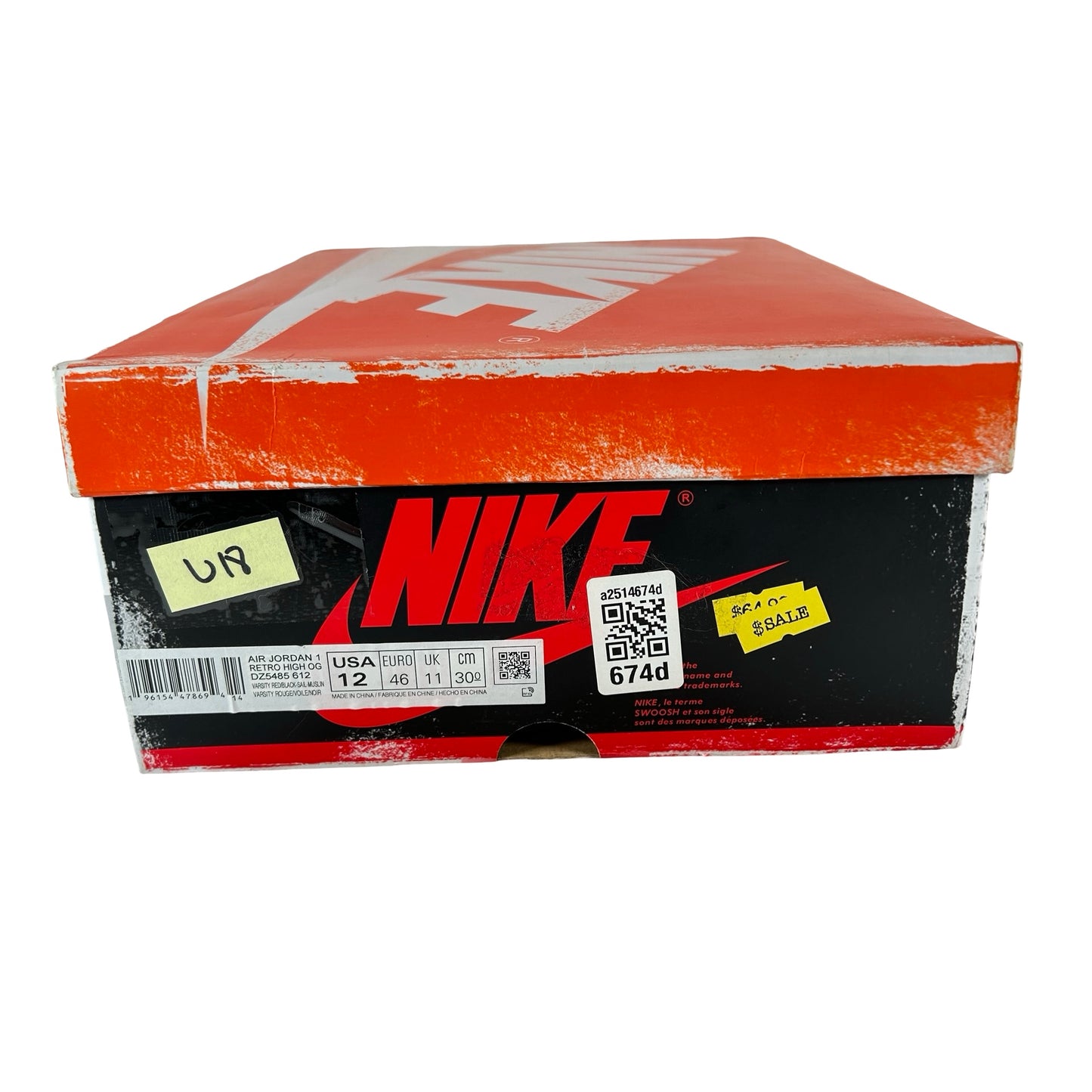 DZ5485 612 Jordan 1 Retro High OG Chicago Lost And Found [USED] - 12 M (Used18)