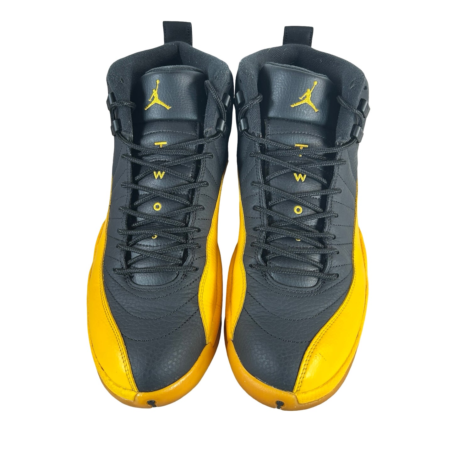 130690 070 Jordan 12 Black University Gold [USED] - 11.5 M (Used)