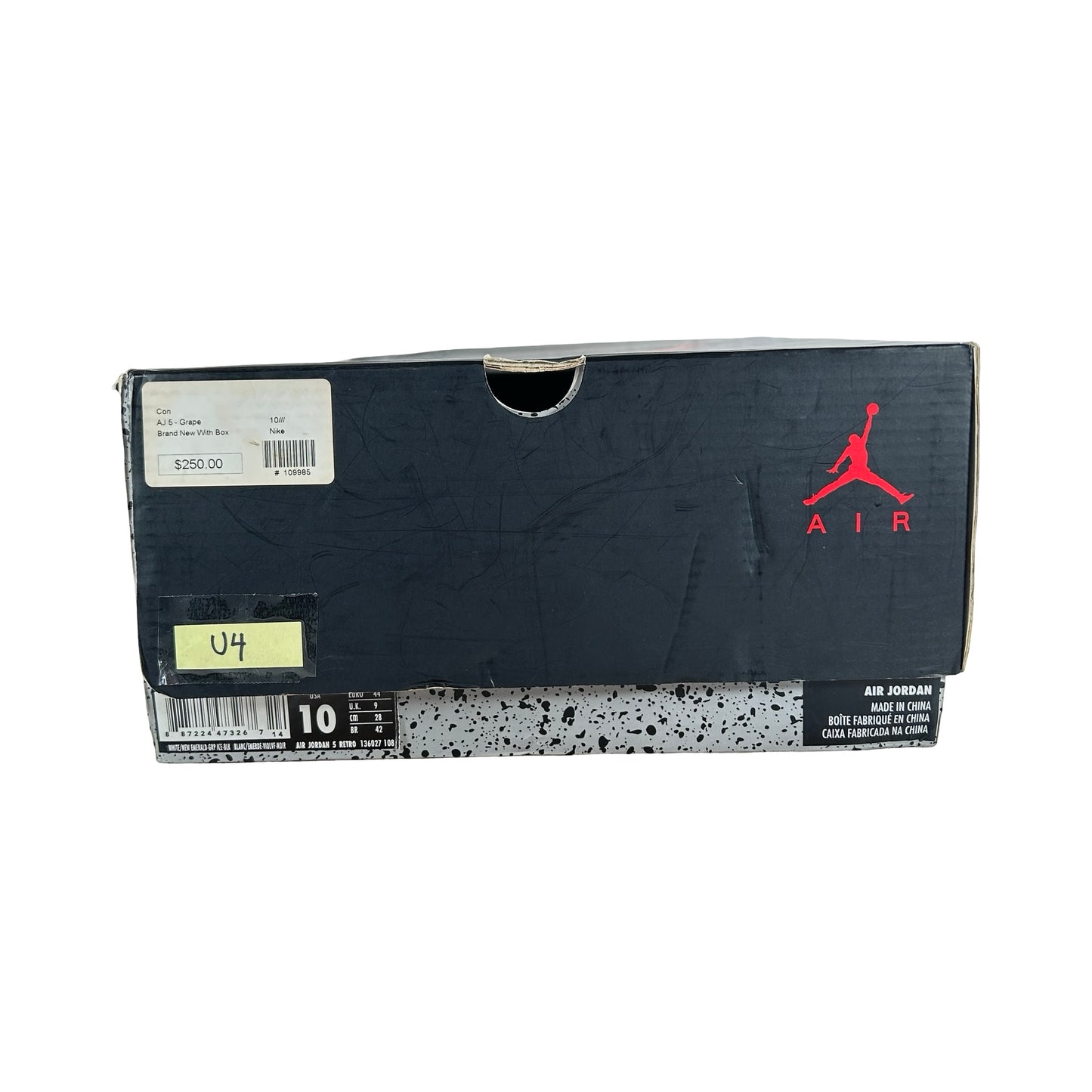 136027 108 Jordan 5 Retro Grape (2013) [USED] - 10 M (Used4)