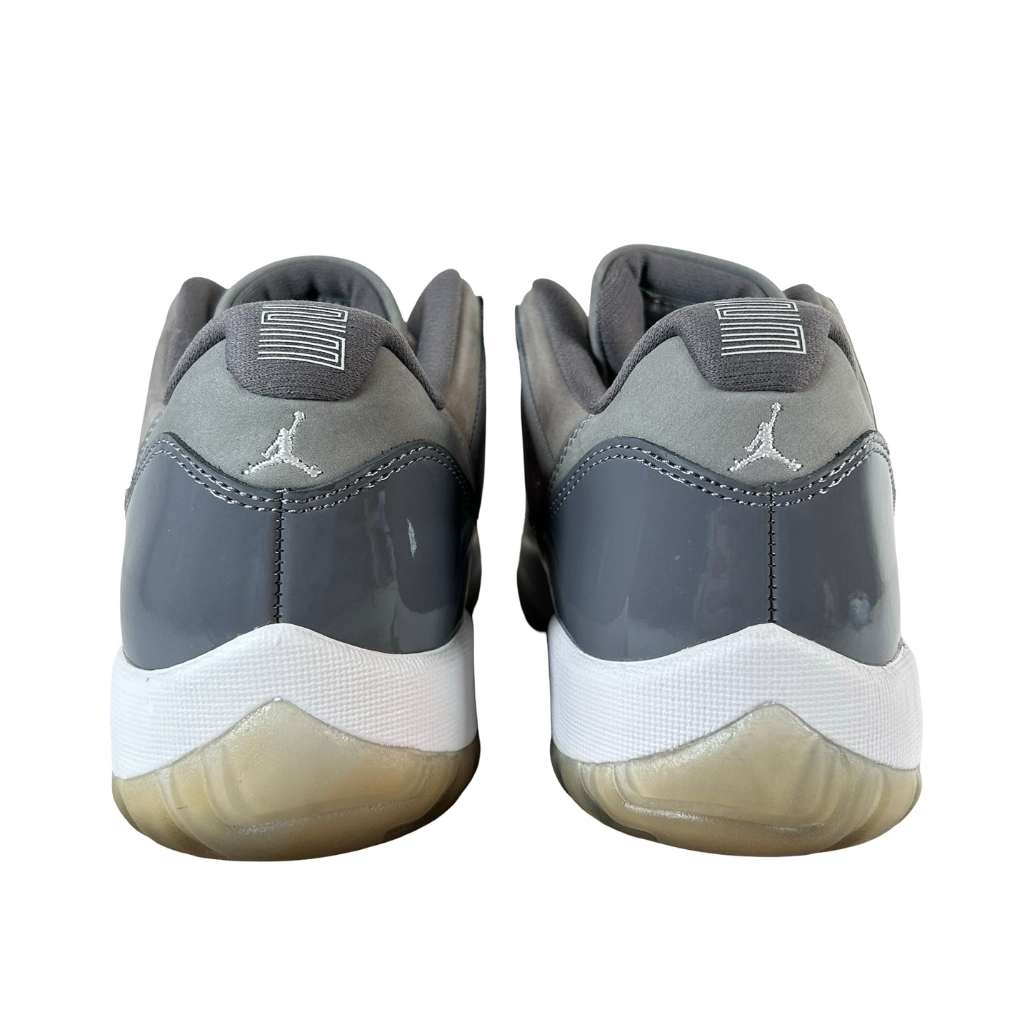 528895 003 Air Jordan 11 Retro Low Cool Grey - 10.5 M (Soles Yellowing)