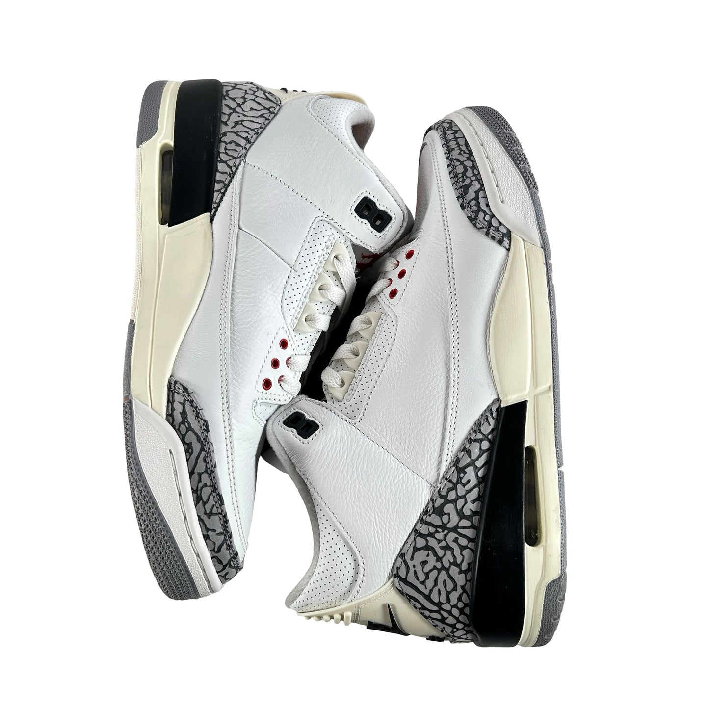 DN3707 100 Jordan 3 Retro White Cement Reimagined [USED] - 9 M (Used24)