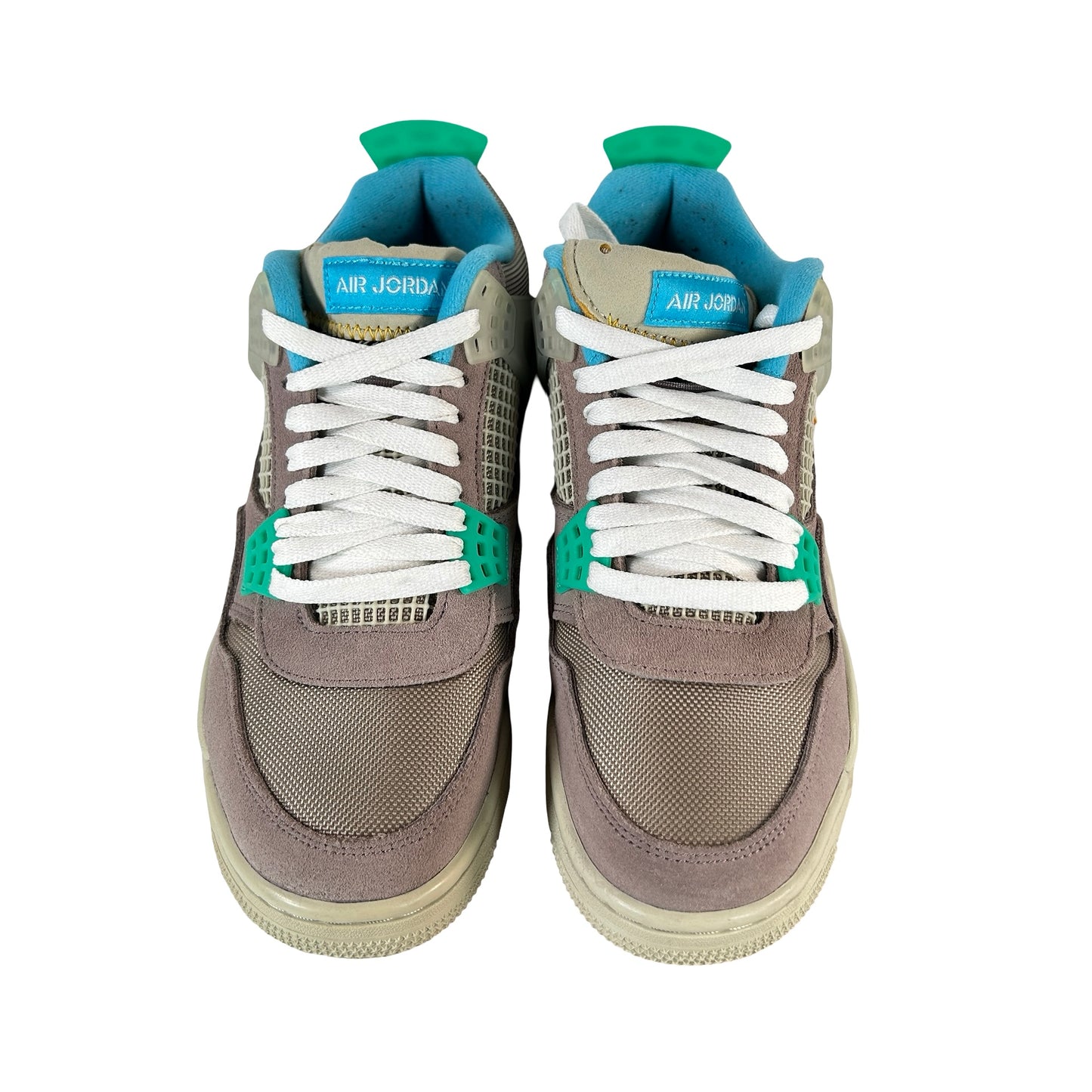 DJ5718 242 Jordan 4 Retro SP 30th Anniversary Union Taupe Haze [USED] - 8 M (Used) (No Box)