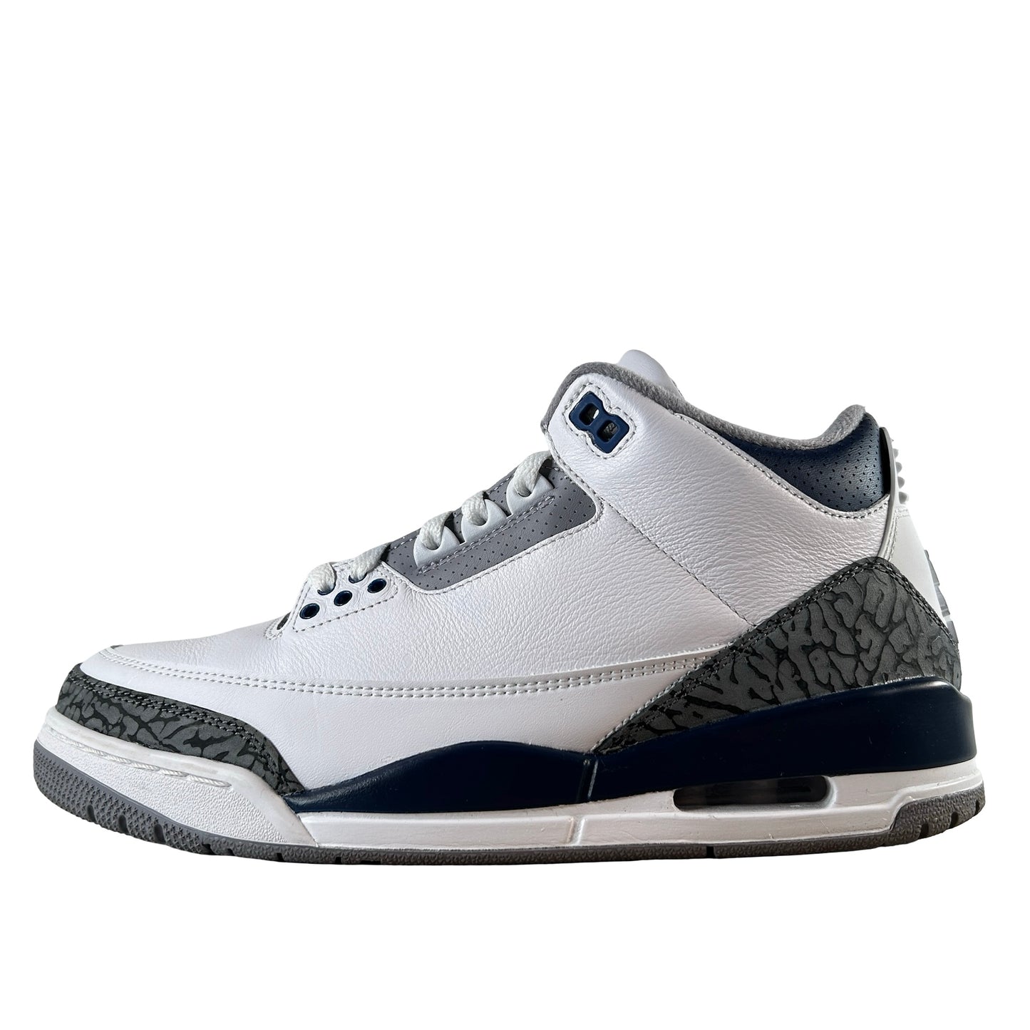 CT8532 140 Jordan 3 Retro Midnight Navy [USED] - 8.5 M (Used)