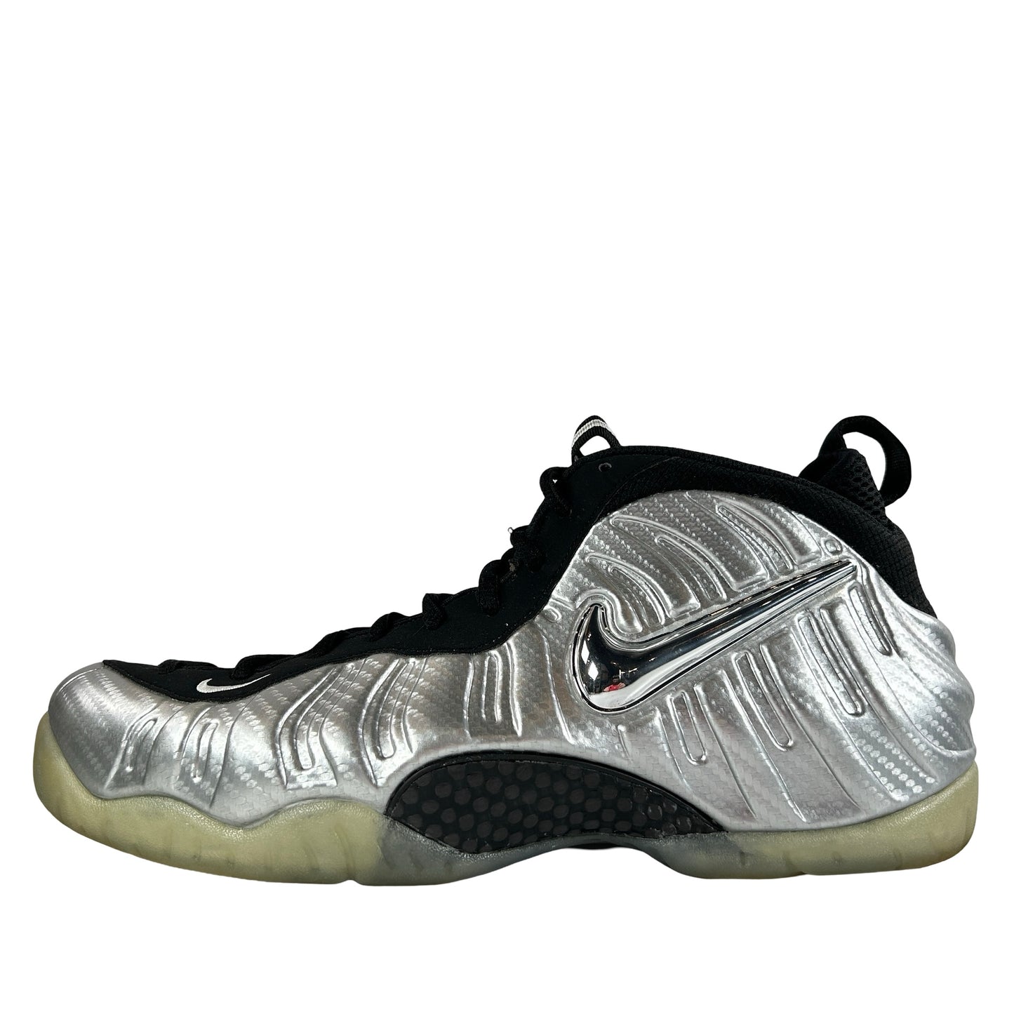 616750 004 Nike Air Foamposite Pro Silver Surfer [USED] - 13 M (Used) (No Box)
