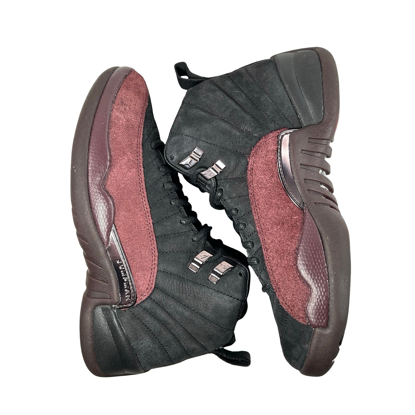 DV6989 001 Jordan 12 Retro SP A Ma Maniére Black (Women's) [USED] - 7 W (Used)