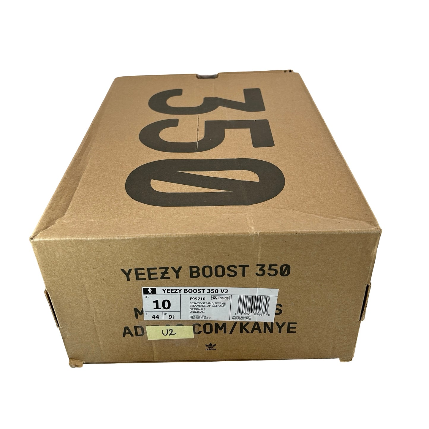 F99710 Yeezy 350 V2 Sesame [USED] - 10 M (Used2)
