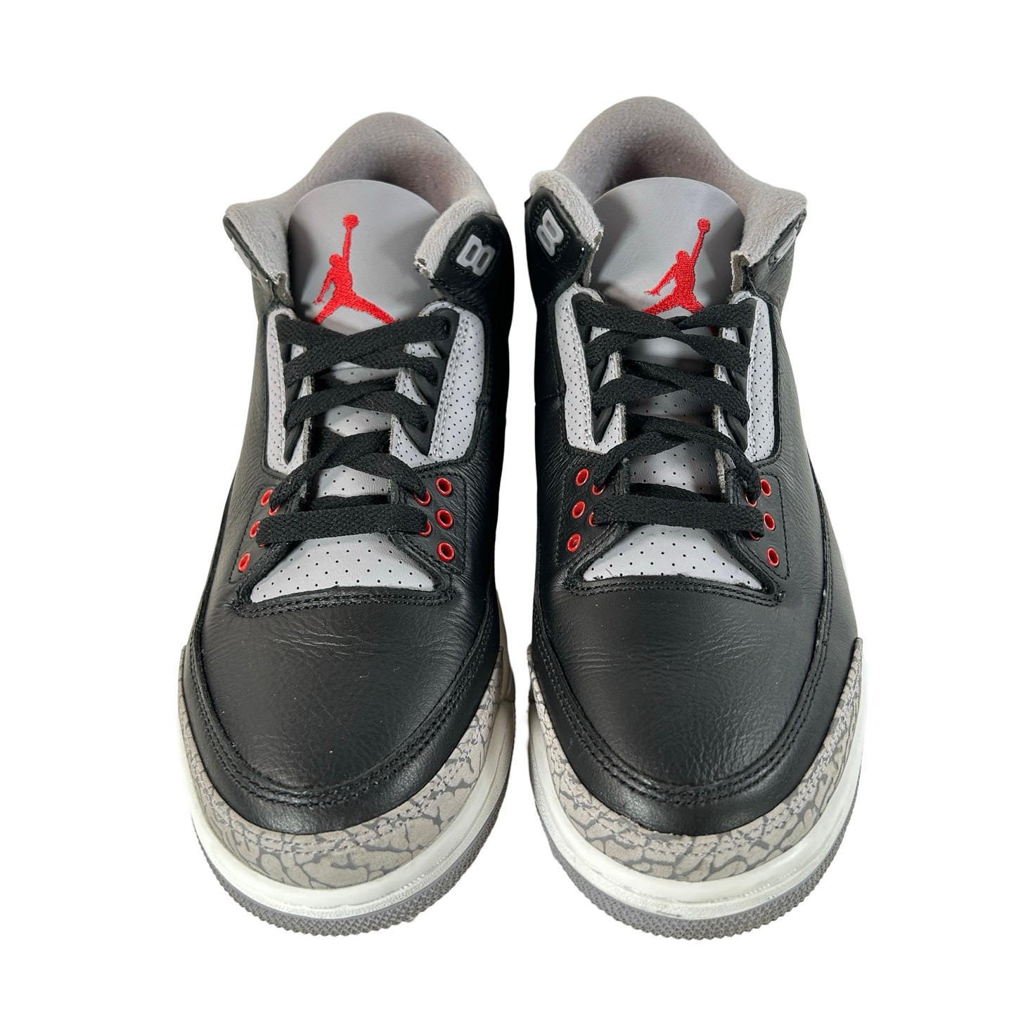 DN3707 010 Jordan 3 Retro Black Cement Reimagined (2024) [USED] - 9 M (Used) (No Box)