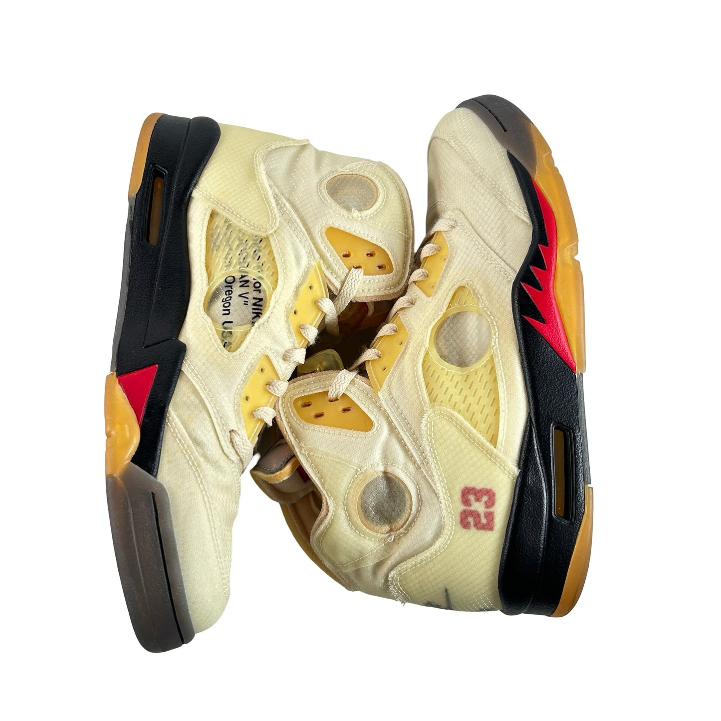 DH8565 100 Jordan 5 Off-Blanco Vela