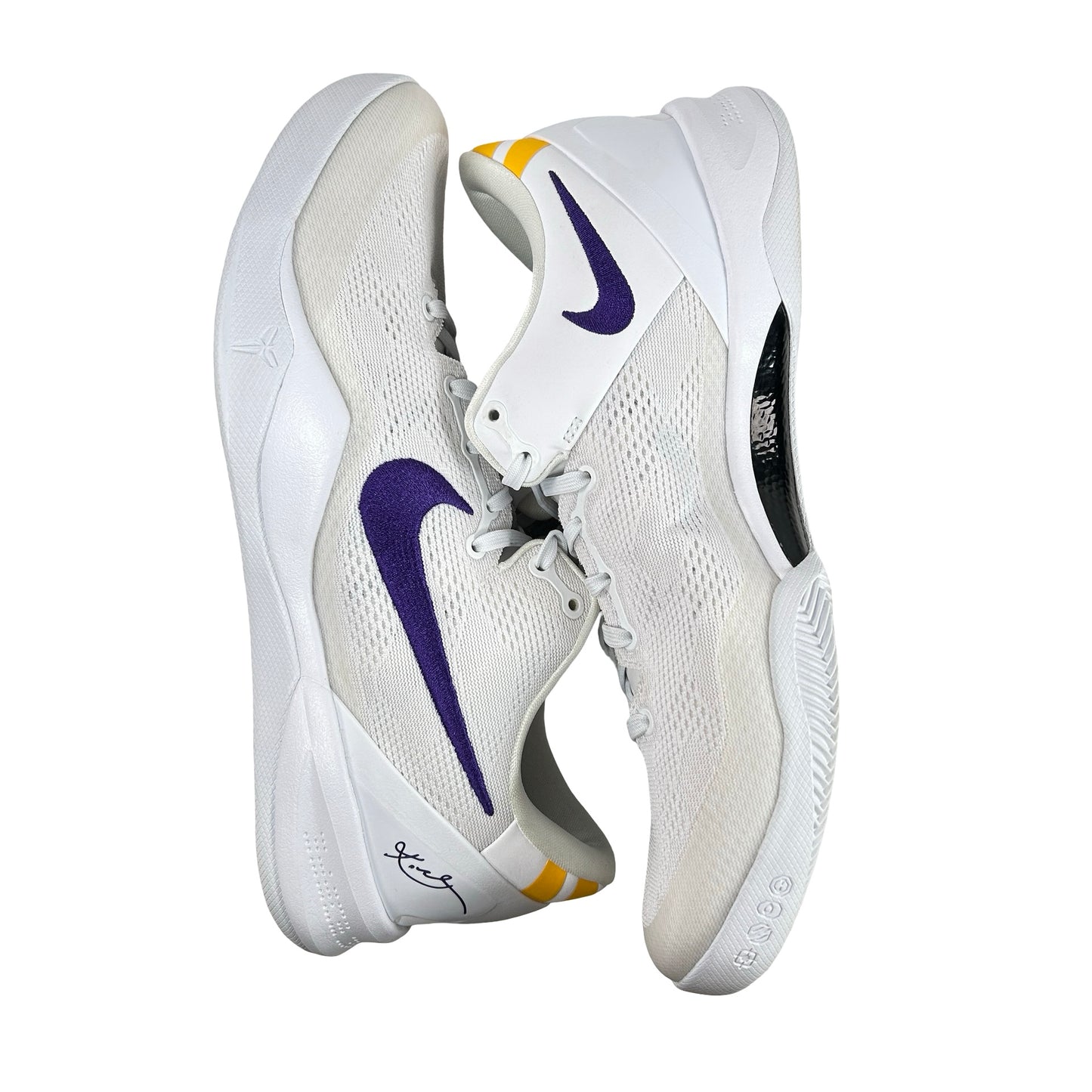 HF9550 100 Nike Kobe 8 Protro Lakers Home [USED] - 11 M (Used) (No Box)