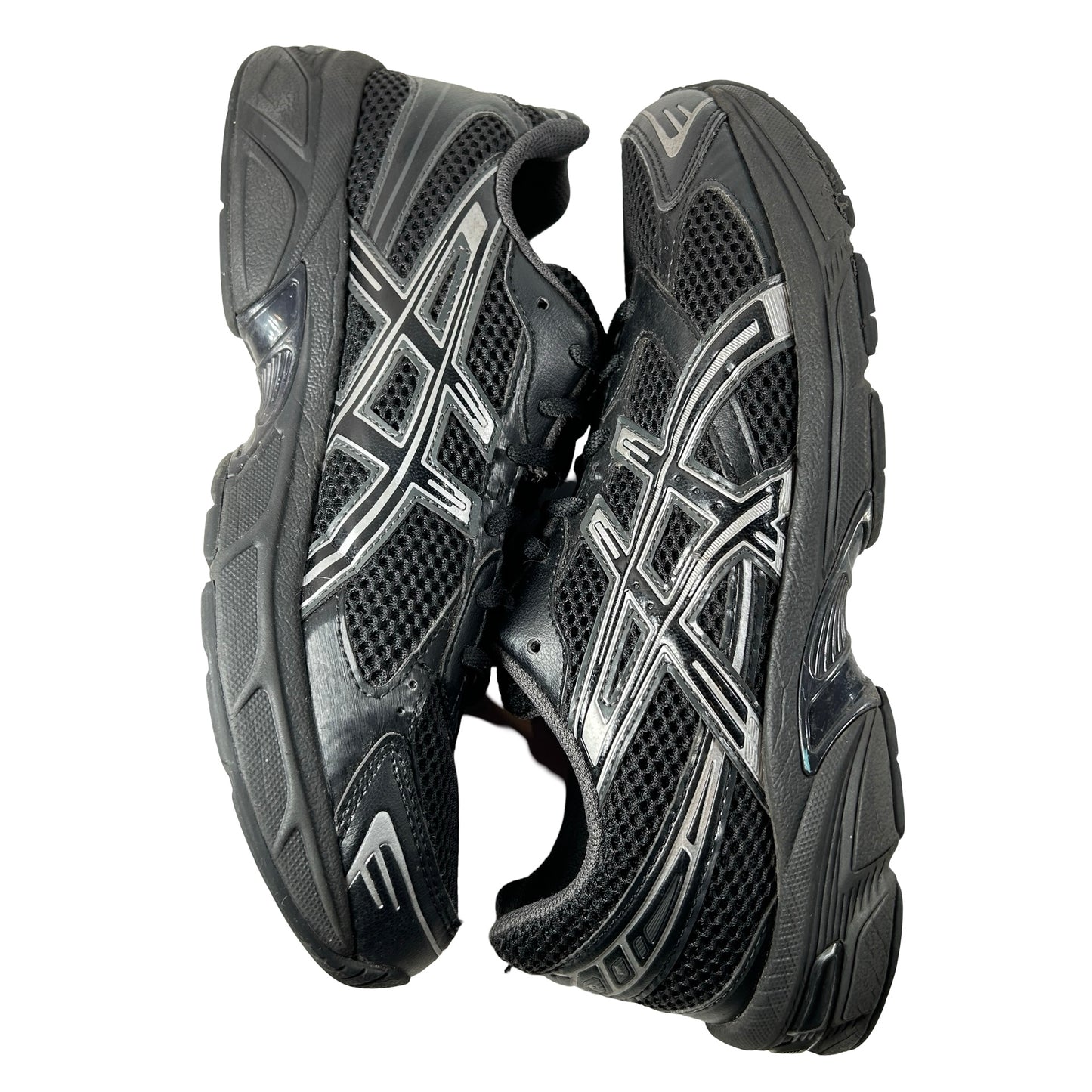 1201A906 001 ASICS Gel-1130 Black Pure Silver [USED] - 9 M (Used) (No Box)