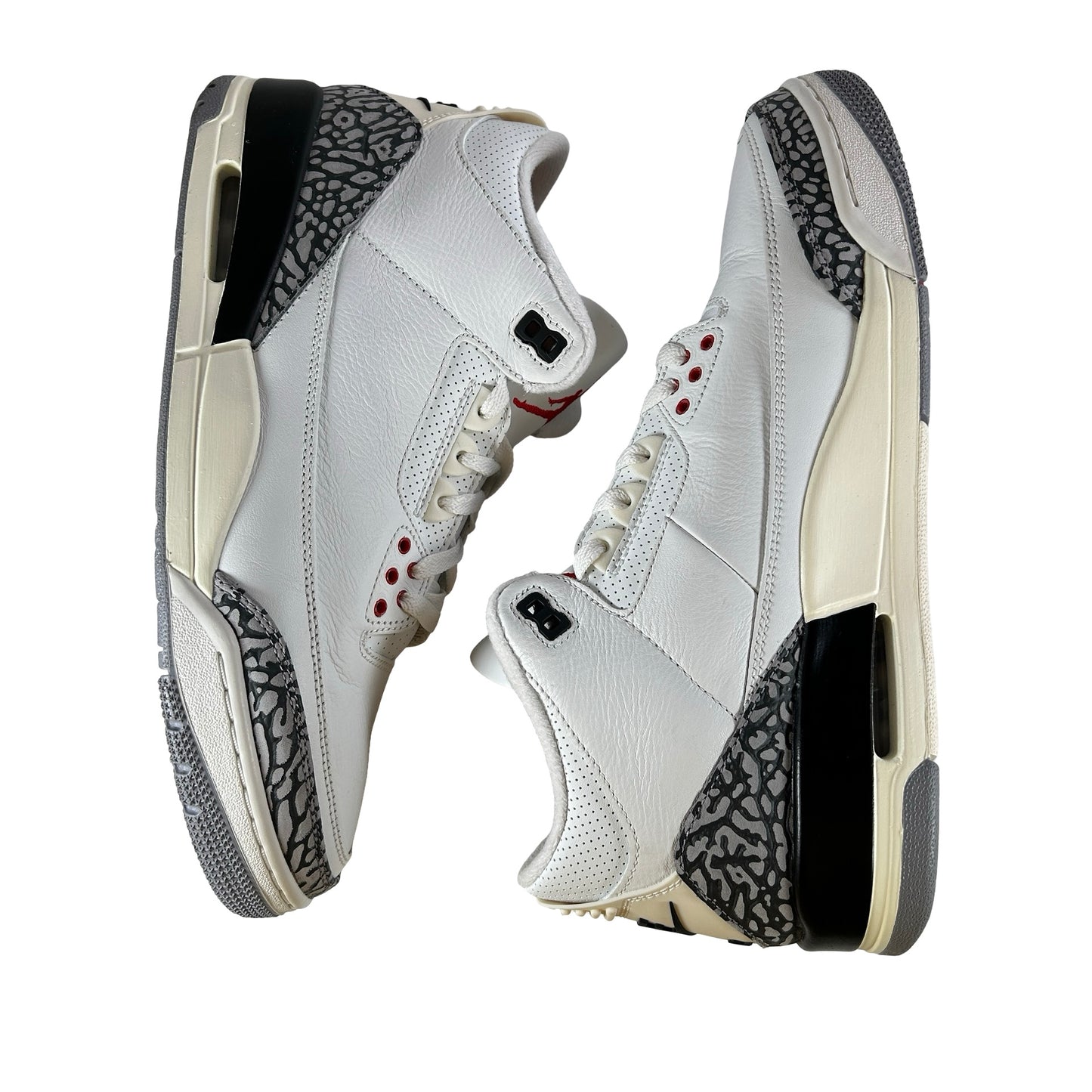 DN3707 100 Jordan 3 Retro White Cement Reimagined [USED] - 11 M (VNDS2)